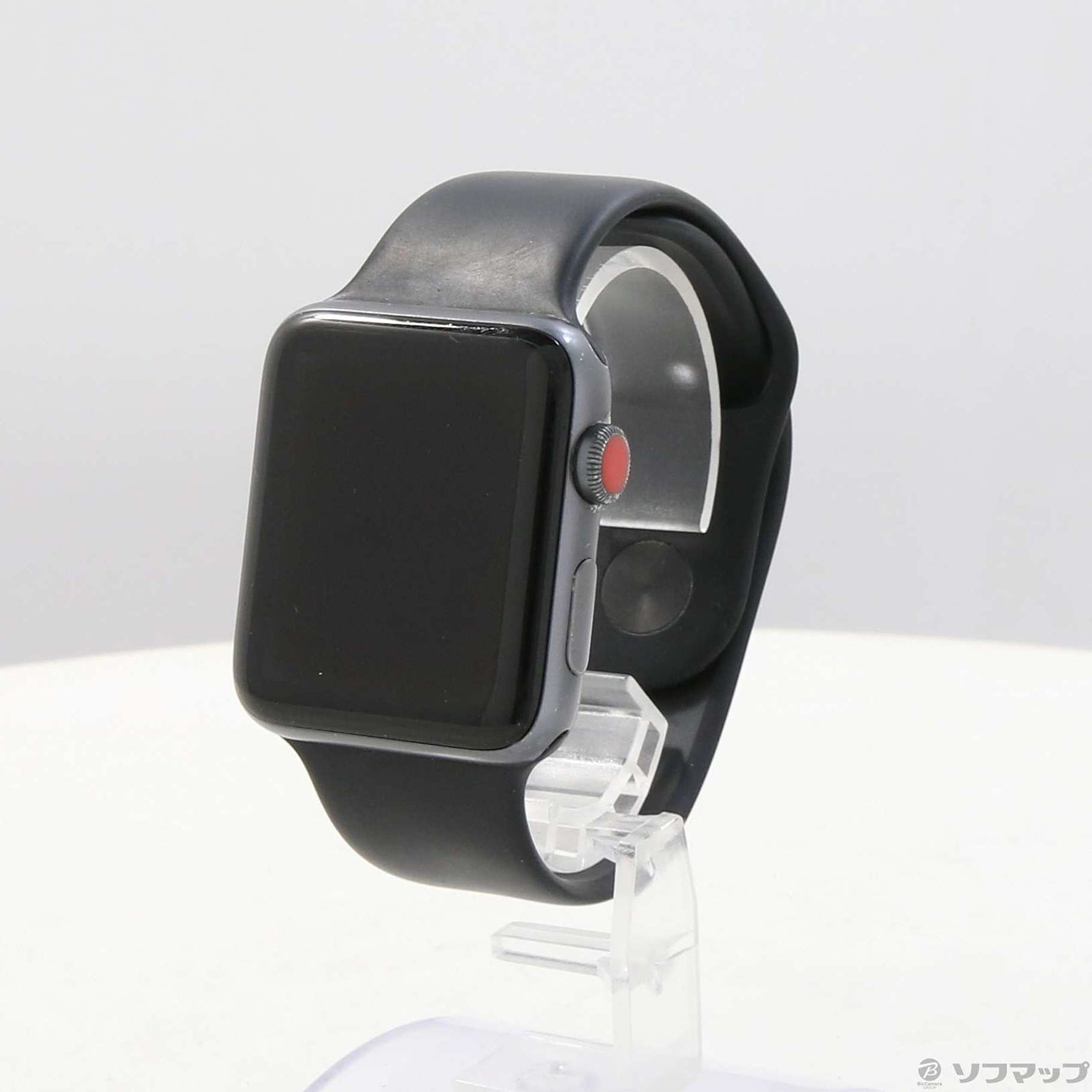 中古】Apple Watch Series 3 GPS + Cellular 42mm スペースグレイ 
