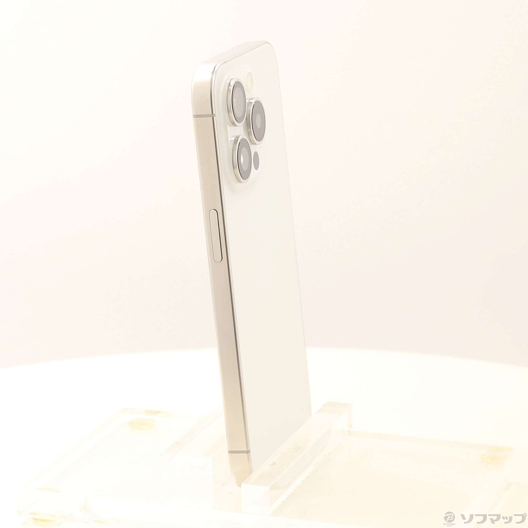 iPhone 15 Pro 128GB SIM�t���[ [�z���C�g�`�^�j�E��]�̐��i�摜4