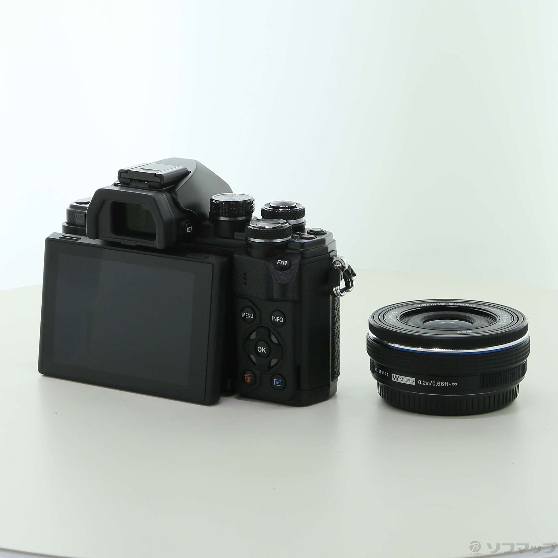 中古】OM-D E-M10 Mark II 14-42mm EZレンズキット (ブラック 