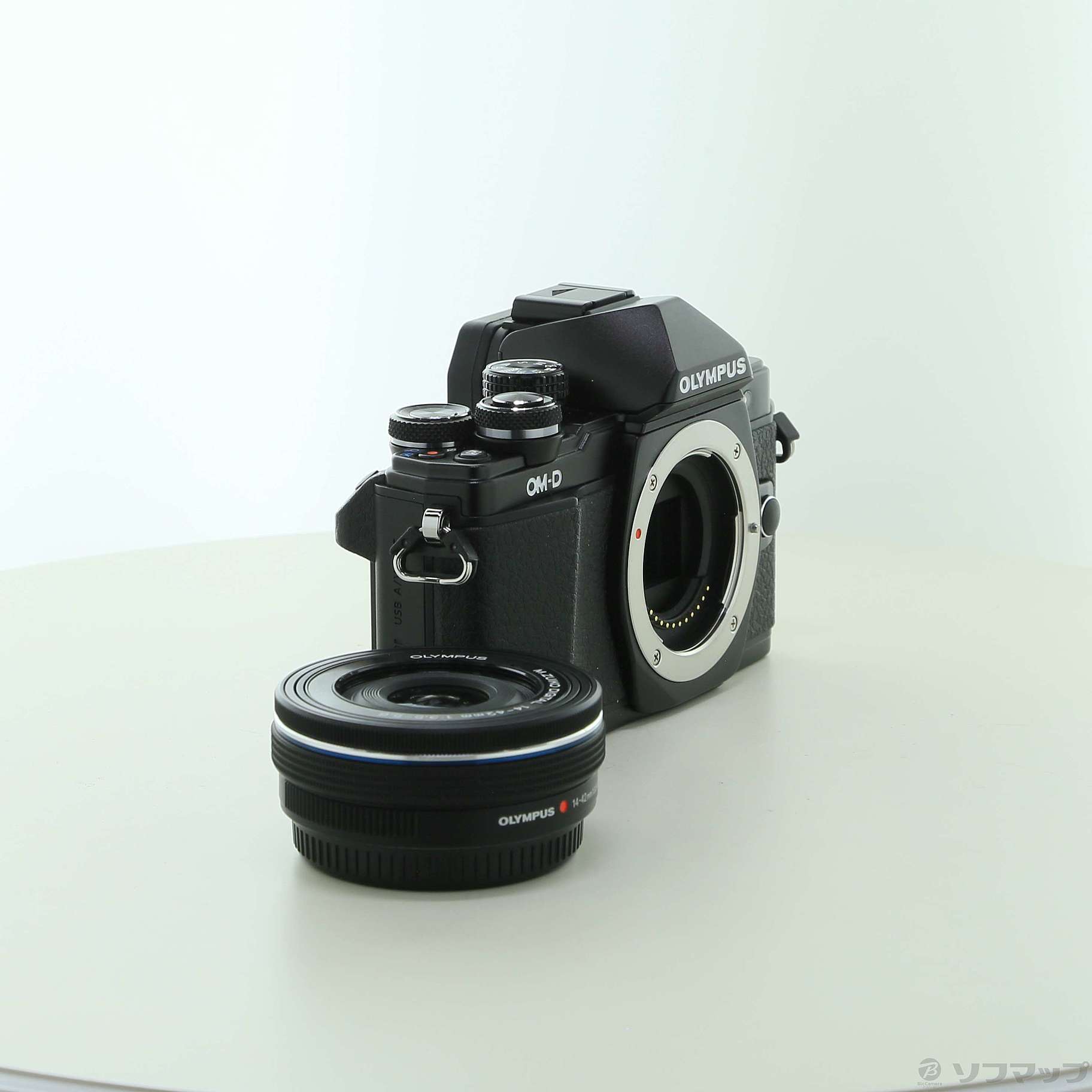 中古】OM-D E-M10 Mark II 14-42mm EZレンズキット (ブラック 