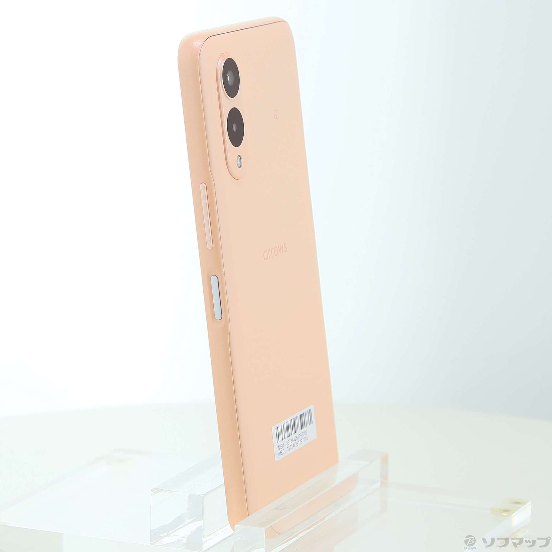 中古】arrows We2 64GB ライトオレンジ FCG02 au SIMフリー