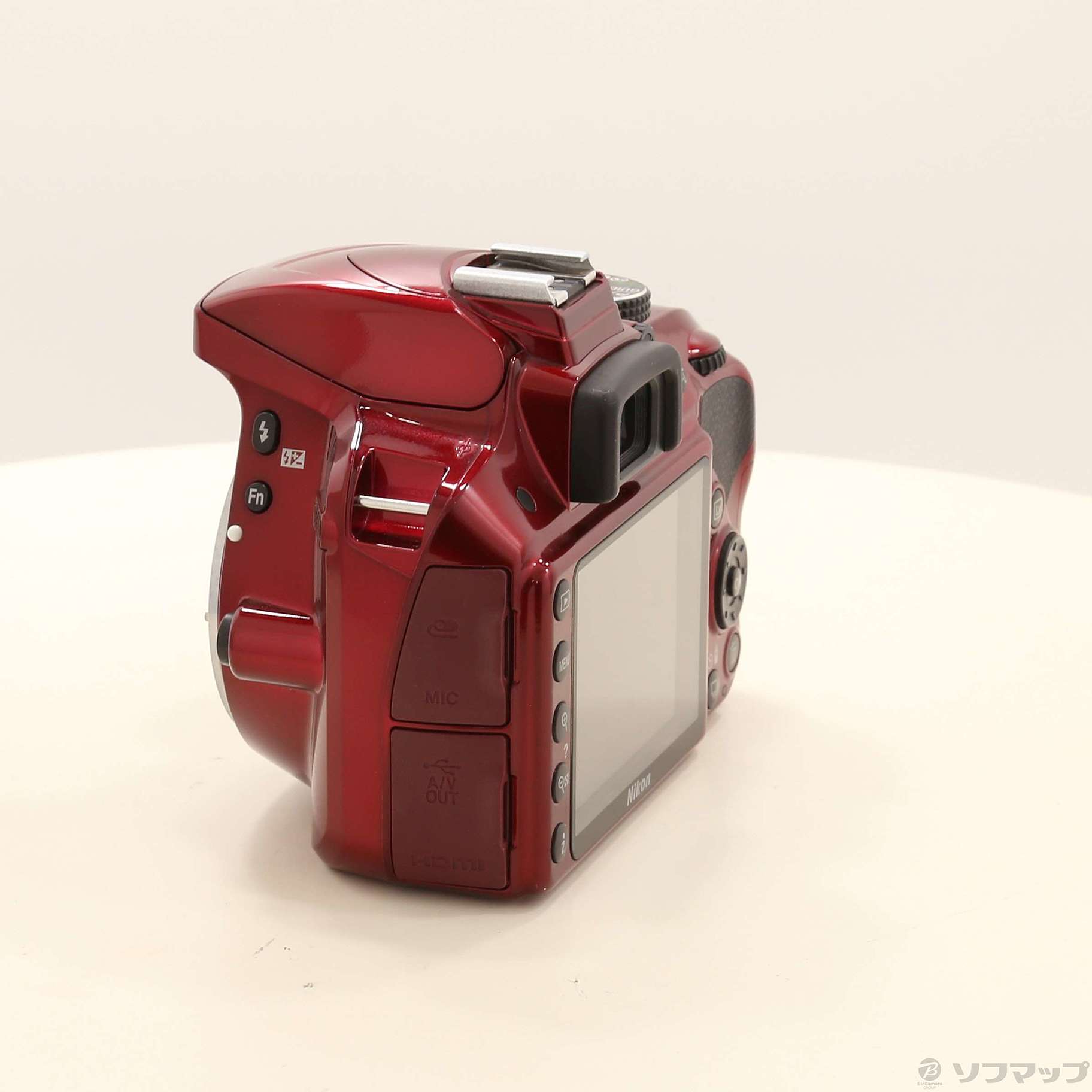 中古】ニコンデジタルカメラ D3300 レッド [2133070313881] - 法人専用