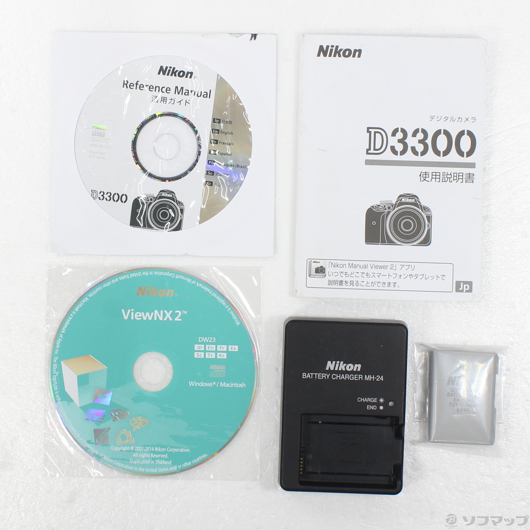 中古】ニコンデジタルカメラ D3300 レッド [2133070313881] - リコレ