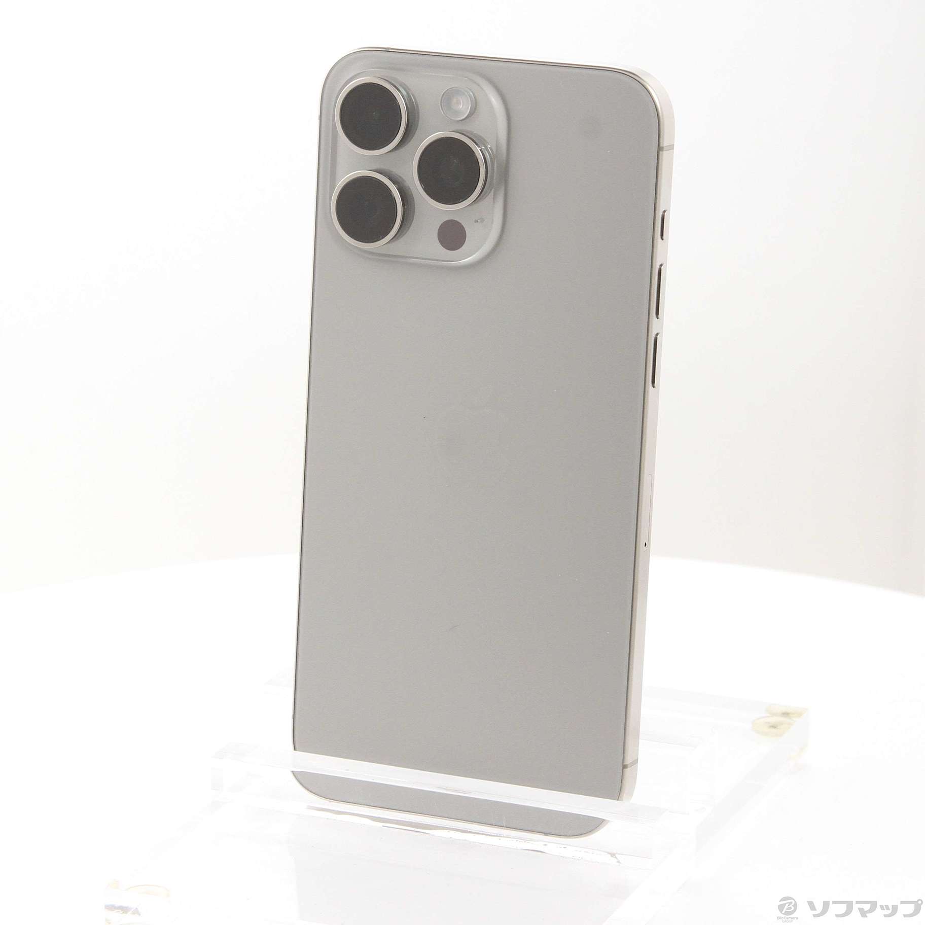 中古】iPhone15 Pro Max 1TB ナチュラルチタニウム MU713J／A SIM