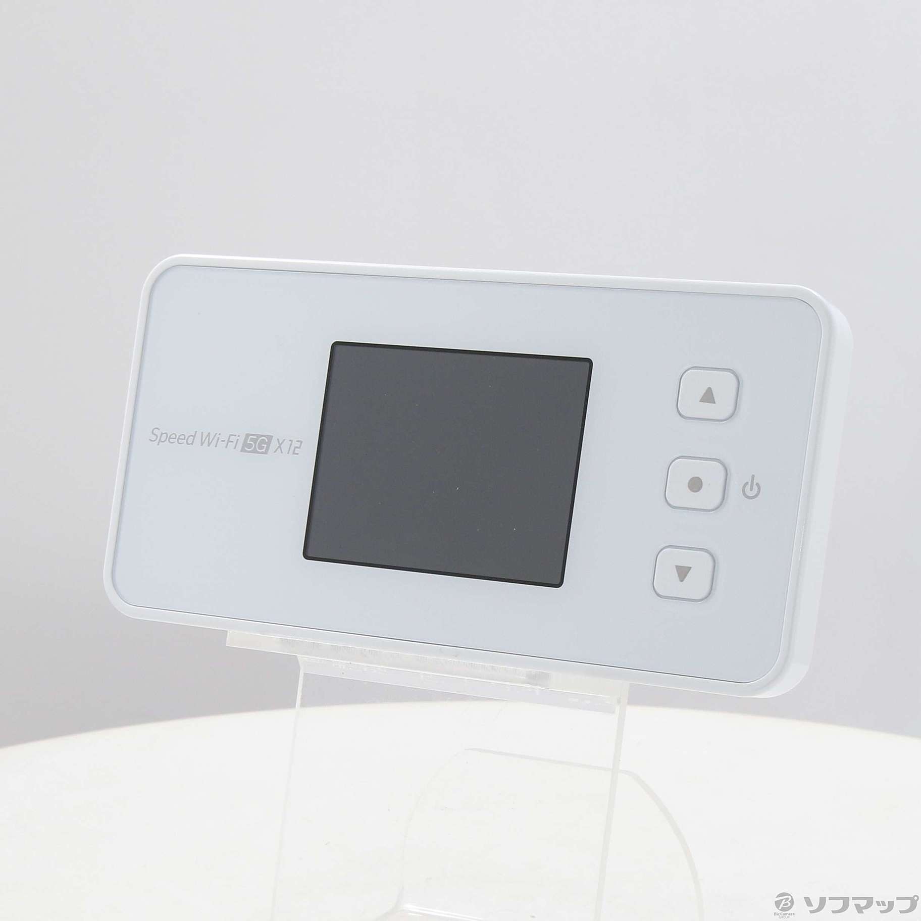 中古】〔中古品〕 Speed Wi-Fi 5G X12 NAR03SWU アイスホワイト SIM