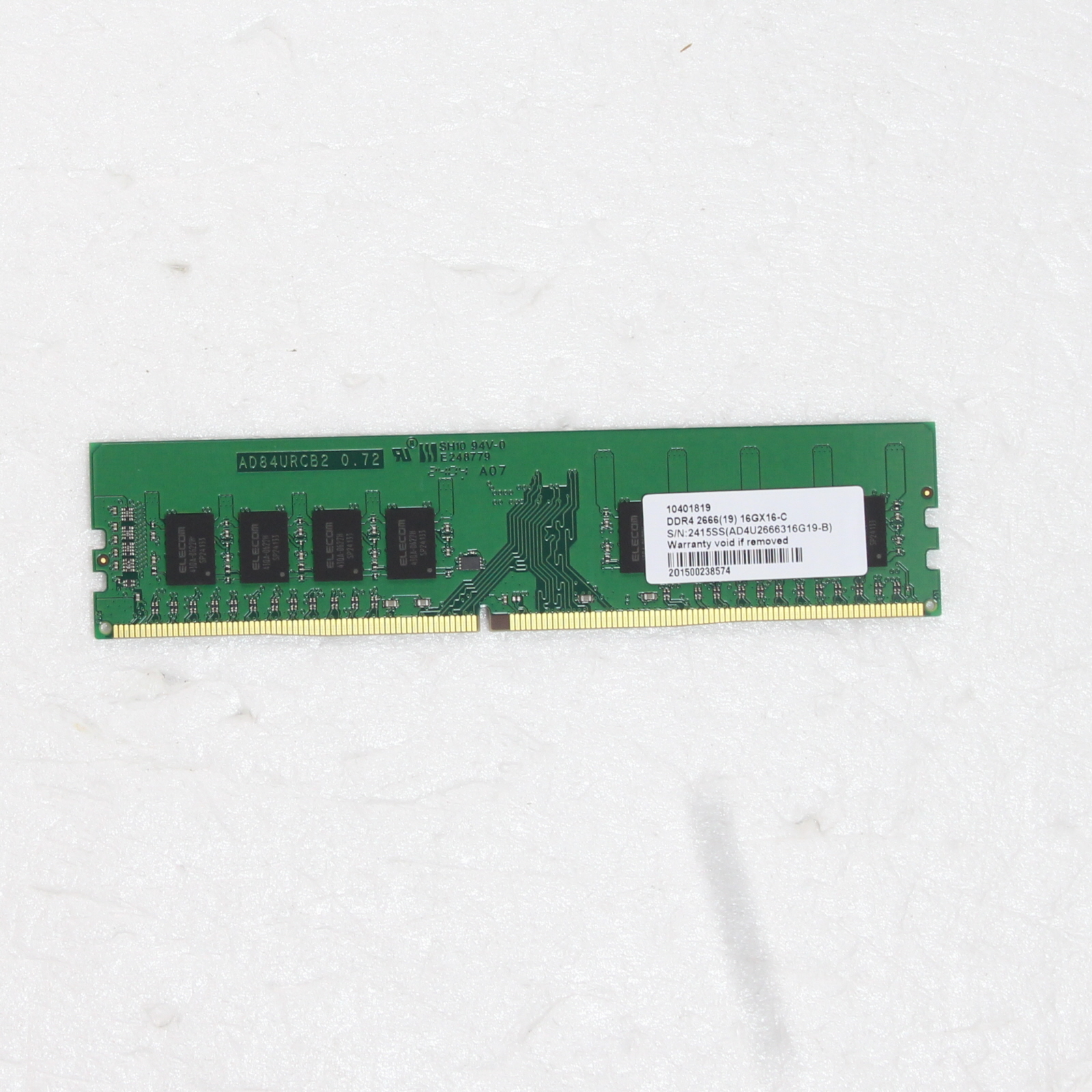 16GB PC4-2666 メモリー 中古品 中古】288P DDR4 16GB PC4-21300 DDR4-2666 [2133070332493] - リコレ