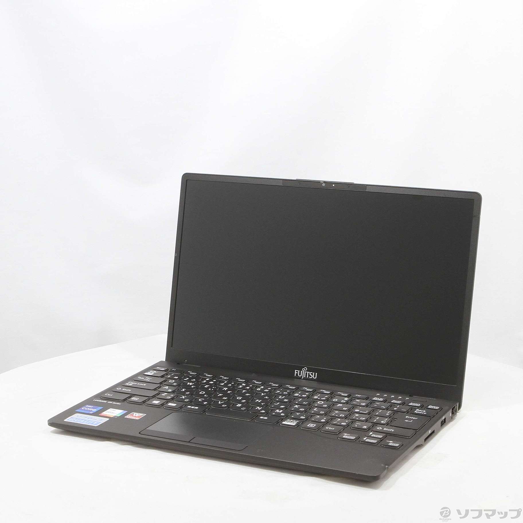 中古】LIFEBOOK UH-X／E3 FMVUXE3B ピクトブラック 〔Windows 10