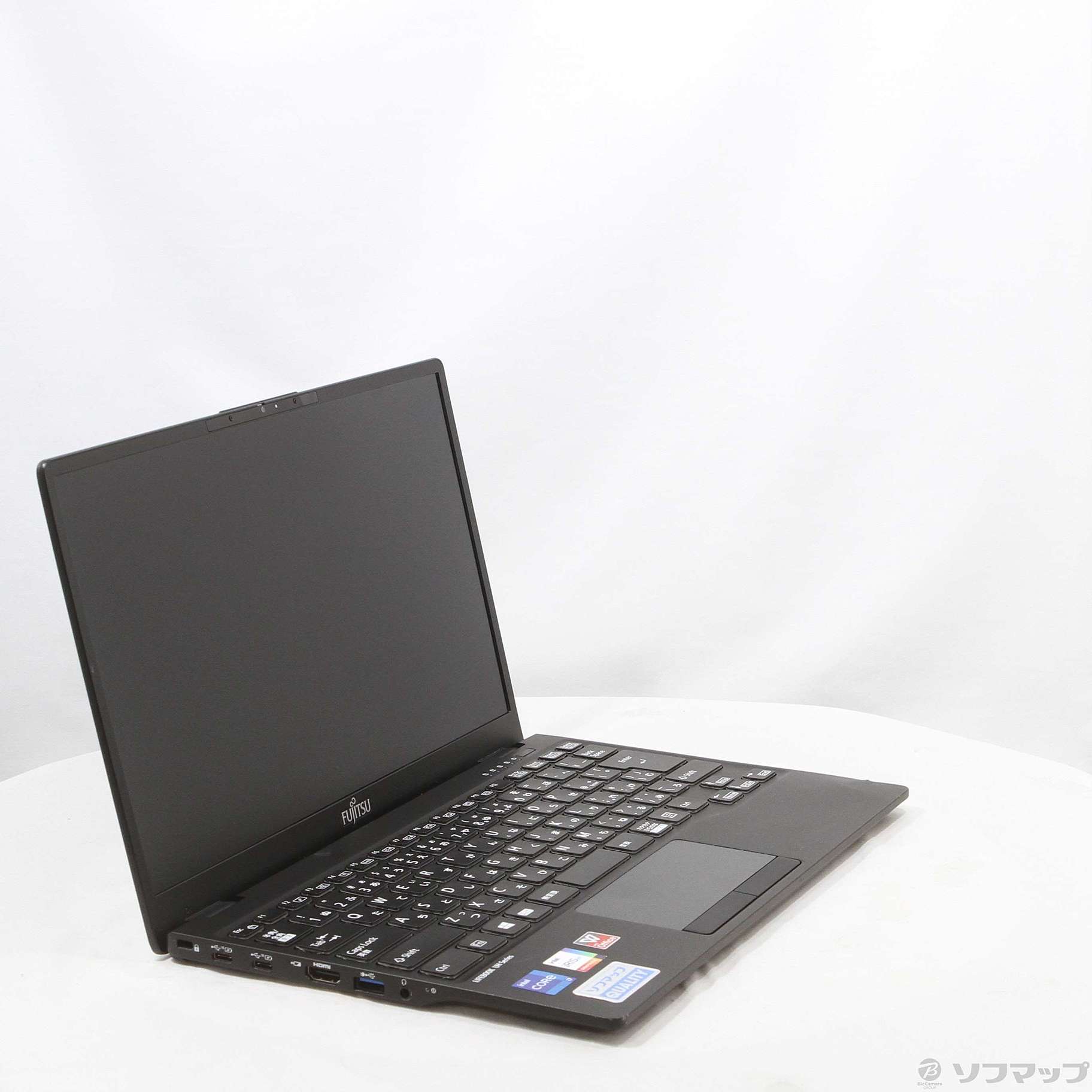 中古】LIFEBOOK UH-X／E3 FMVUXE3B ピクトブラック 〔Windows 10