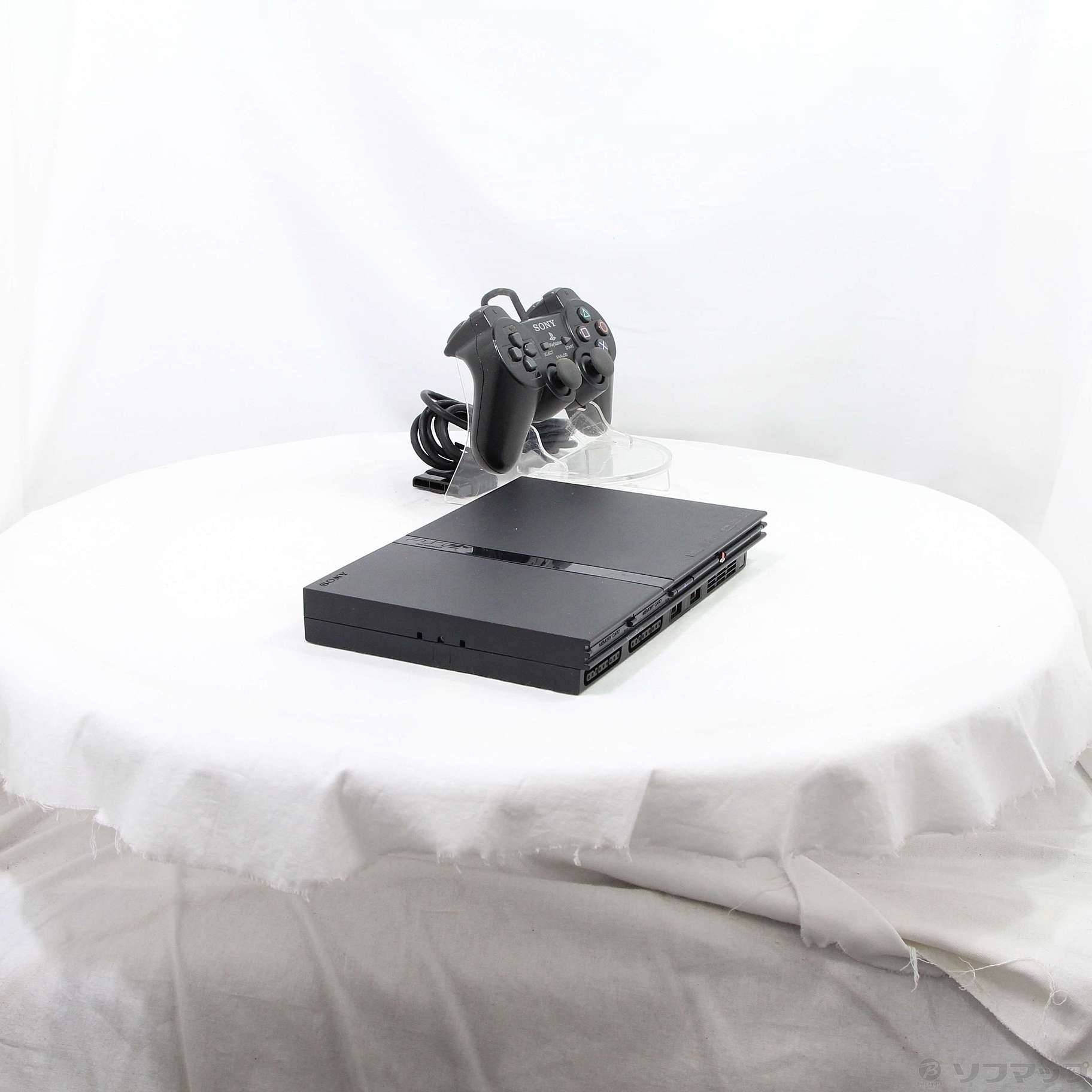 中古】PlayStation2本体 チャコールブラック SCPH-70000CB