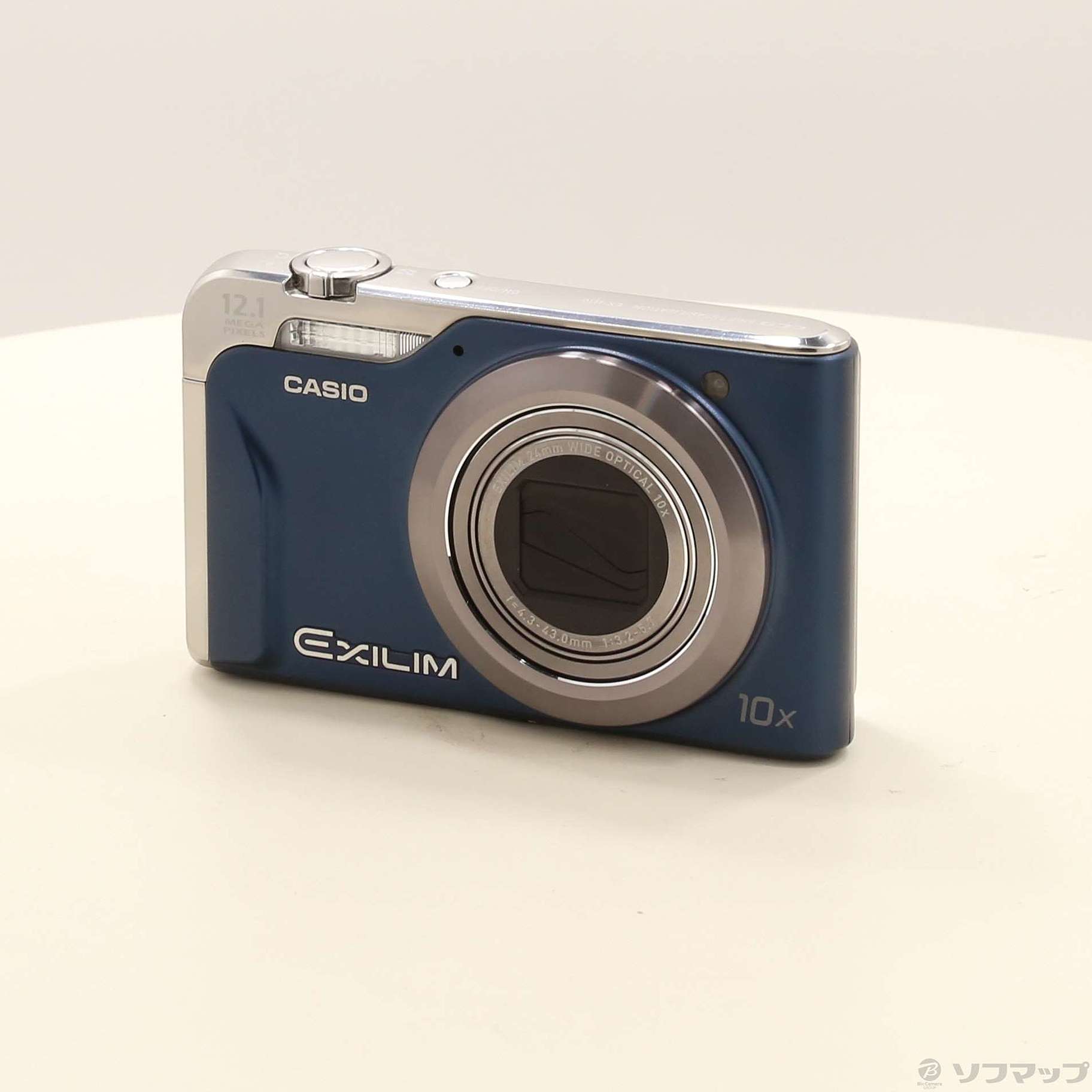 中古】EXILIM HIGH Hi-ZOOM EX-H10 (1210万画素／10倍ズーム／ブルー