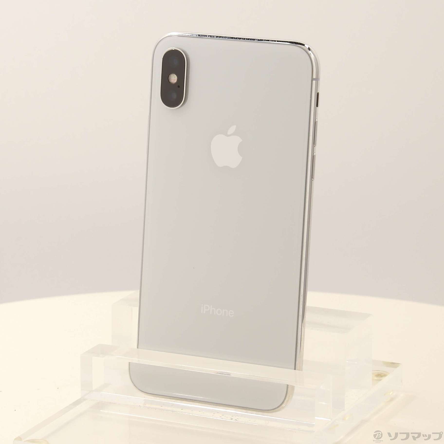iPhone X 64GB SIM�t���[ [�V���o�[]