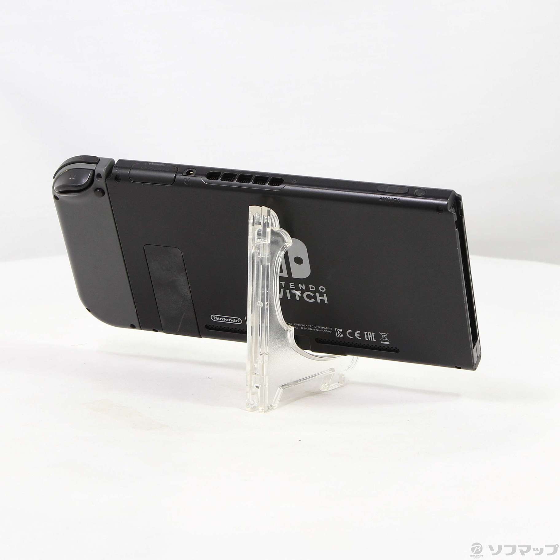 中古】Nintendo Switch Joy-Con (L) ／ (R) グレー (2019年8月モデル 