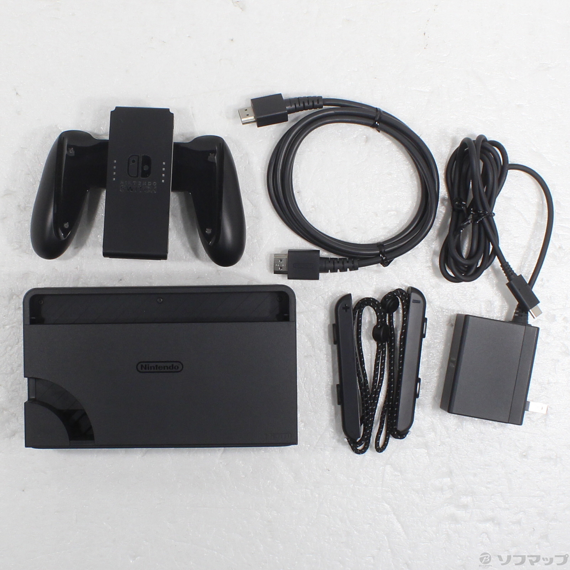 中古】Nintendo Switch 有機ELモデル Joy-Con(L) ネオンブルー／(R