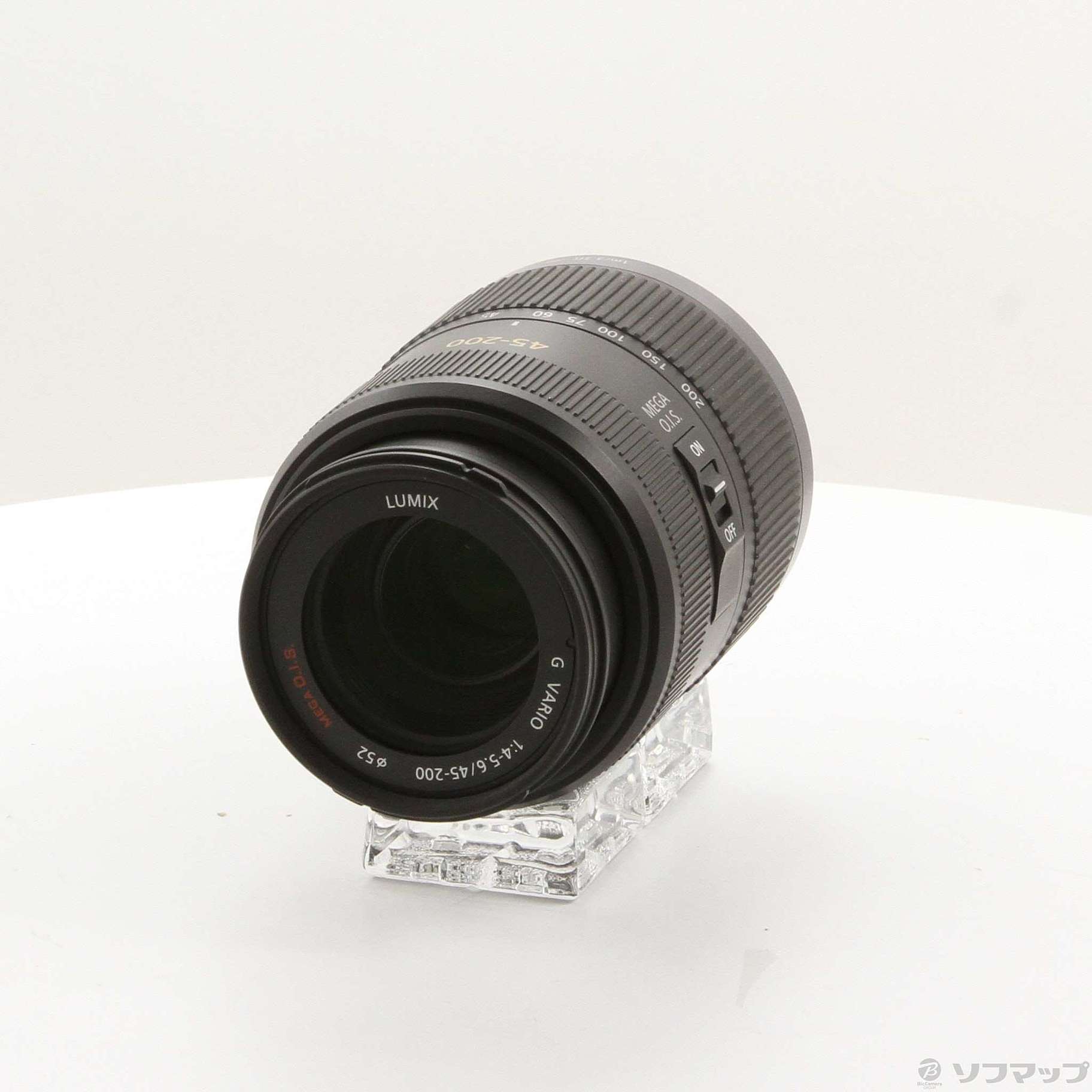 中古】LUMIX G Vario 45-200mm F4-5.6 H-FS045200 レンズ μ4／3 