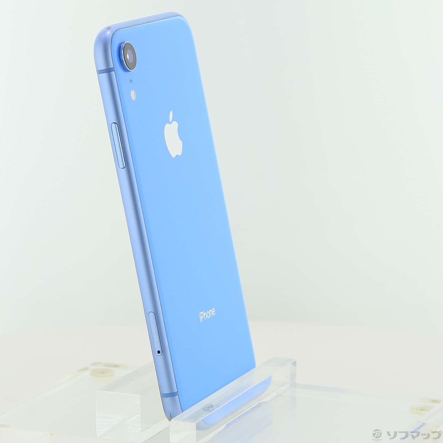 中古】iPhoneXR 64GB ブルー MT0E2J／A SoftBank [2133070416964