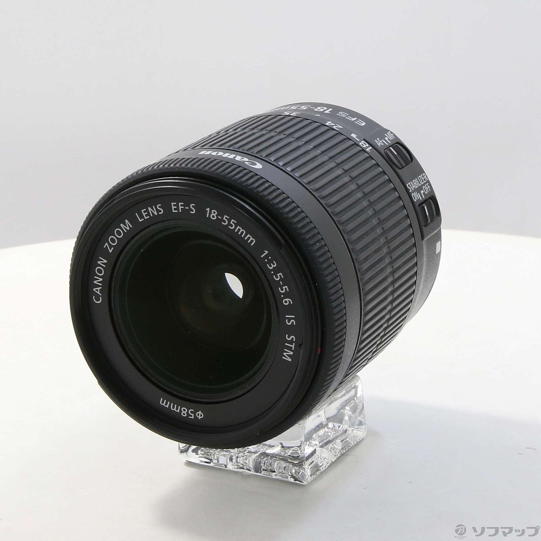 中古】Canon EF-S 18-55mm F3.5-5.6 IS STM (レンズ) [2133070433442