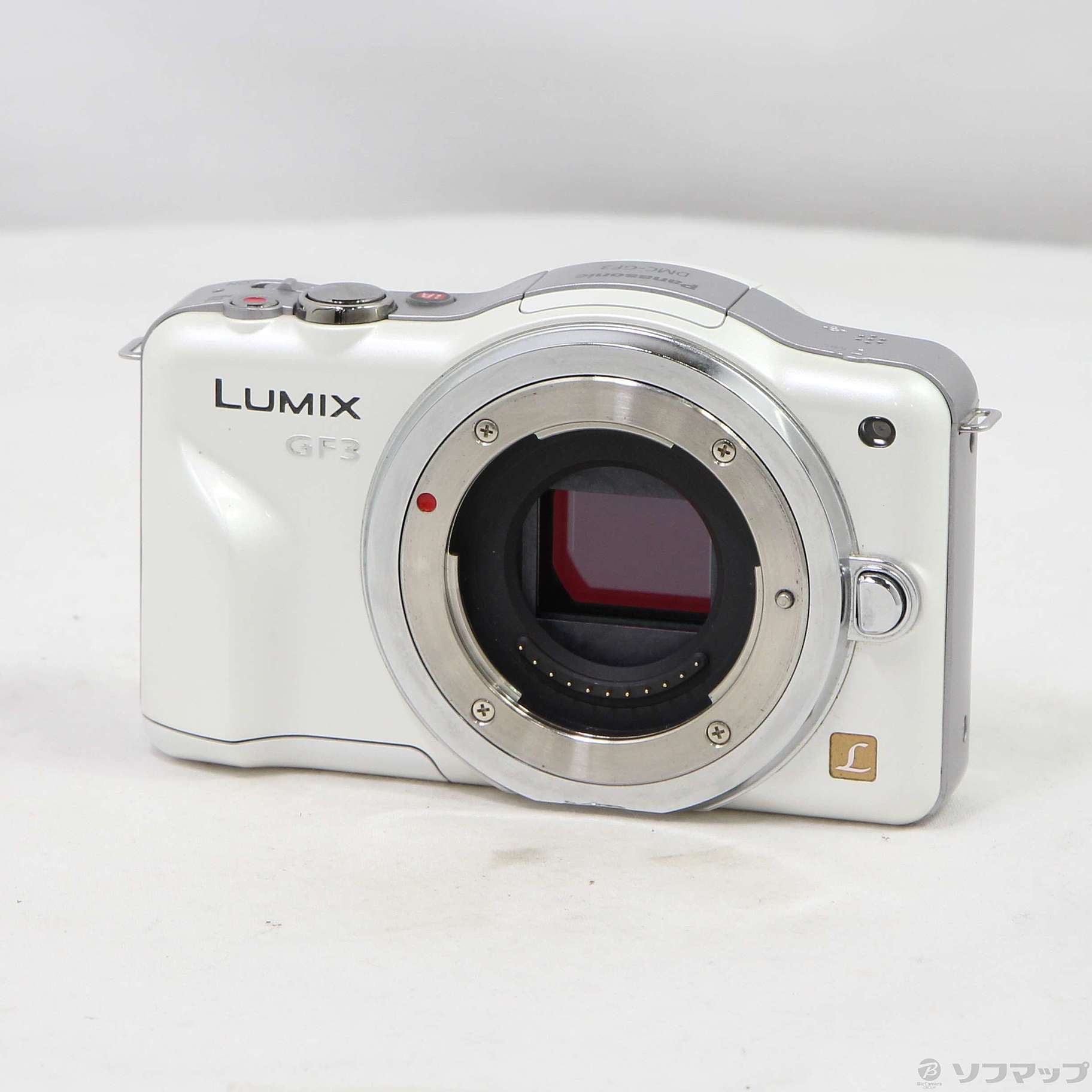 LUMIX DMC-GF3-W ボディ シェルホワイト