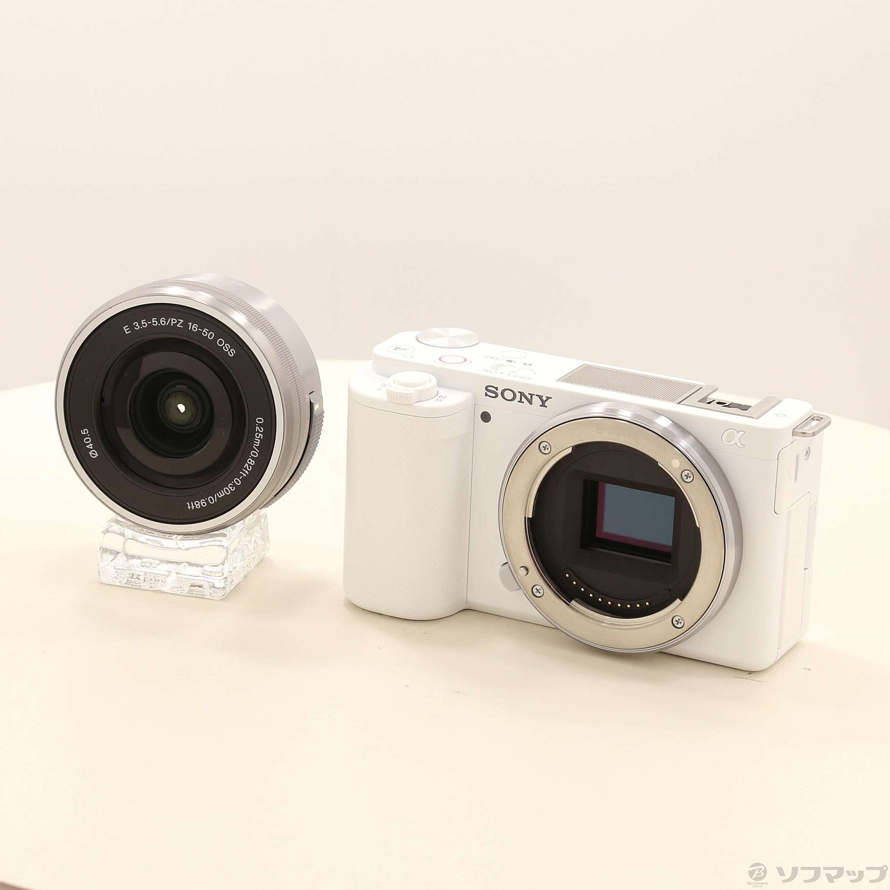 中古】VLOGCAM ZV-E10L パワーズームレンズキット ホワイト 中古】VLOGCAM ZV-E10L パワーズームレンズキット ホワイト