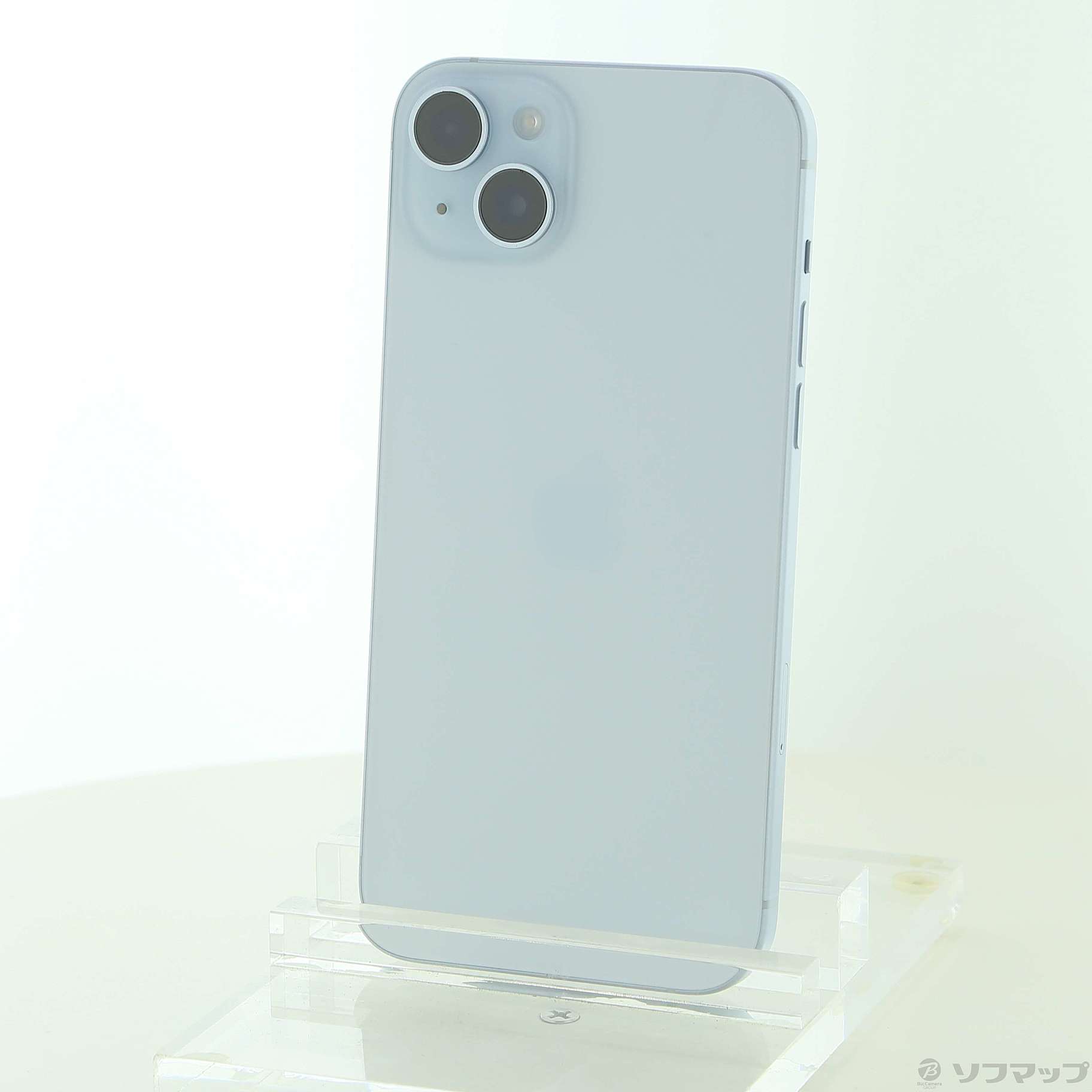 中古】iPhone15 Plus 128GB ブルー 3M460J／A SIMフリー 