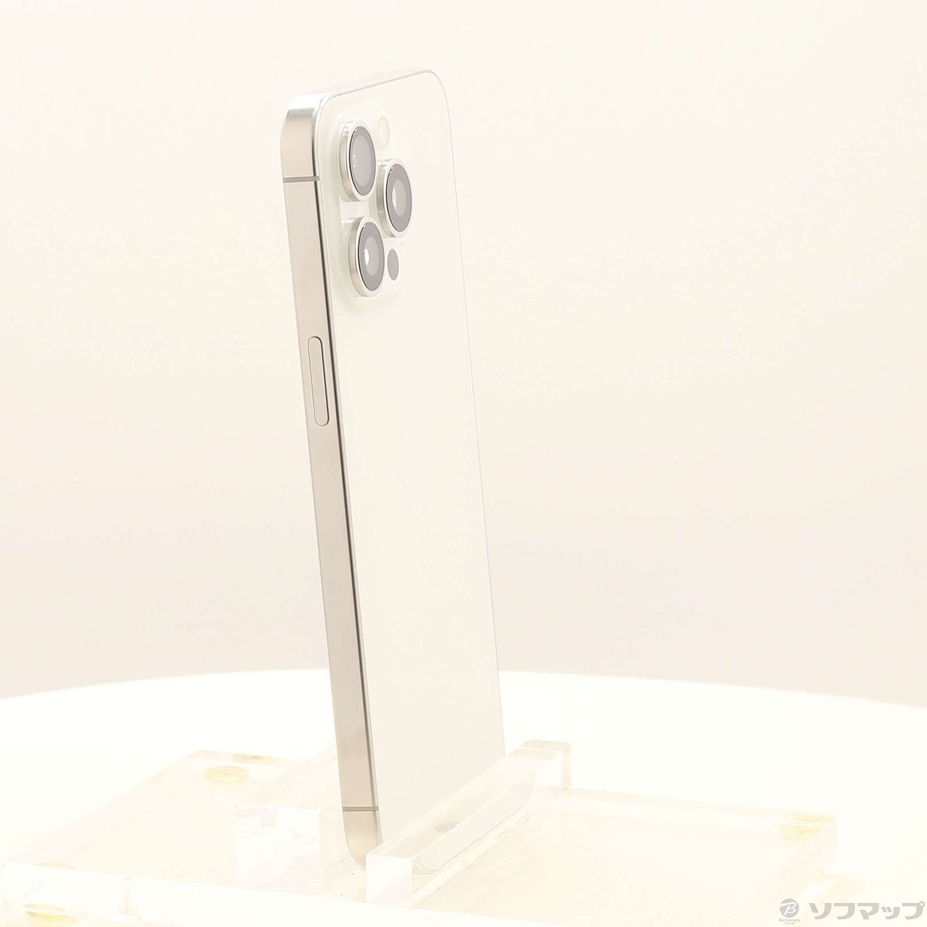 中古】〔展示品〕 iPhone15 Pro Max 256GB ホワイトチタニウム 3M741J