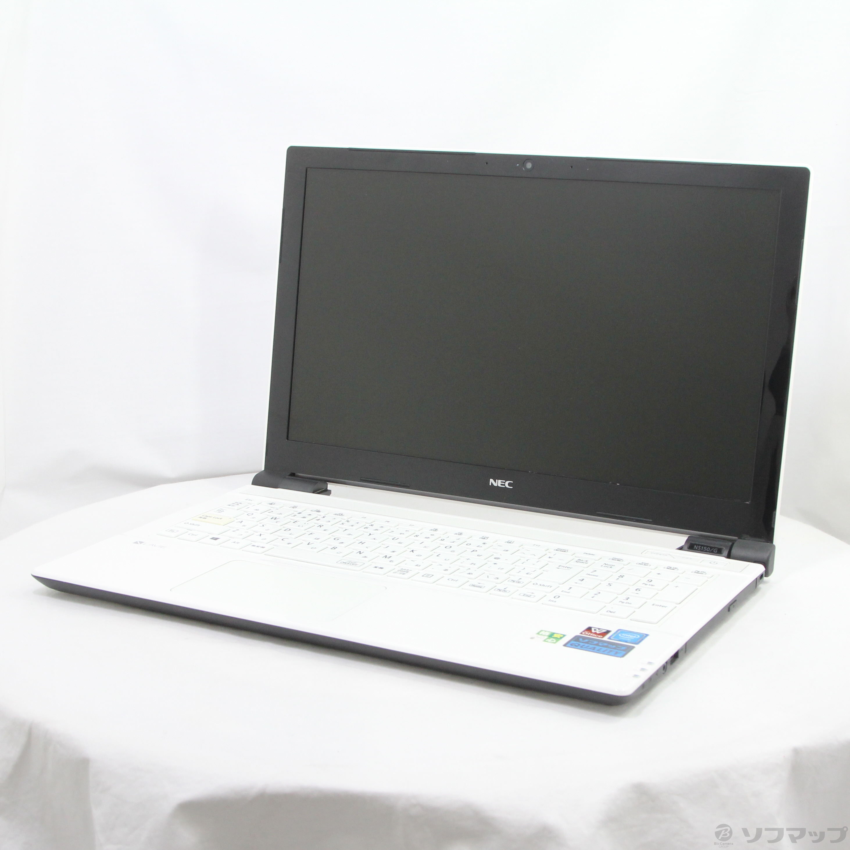 格安安心パソコン LAVIE Note Standard PC-NS150GAW エクストラホワイト 〔Windows 10〕