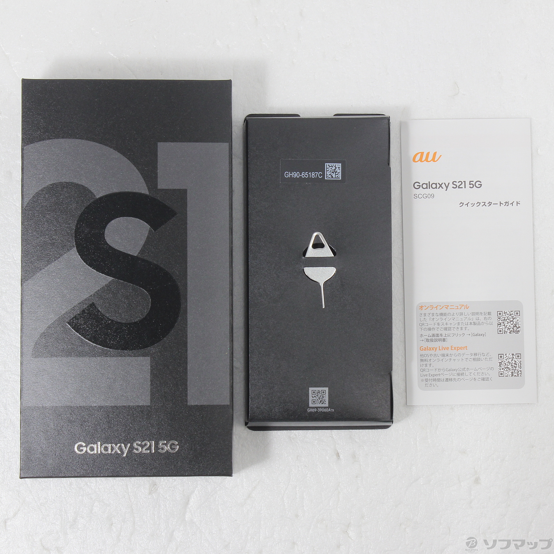 Galaxy S21 5G SCG09 au [�t�@���g���O���[]�̐��i�摜5