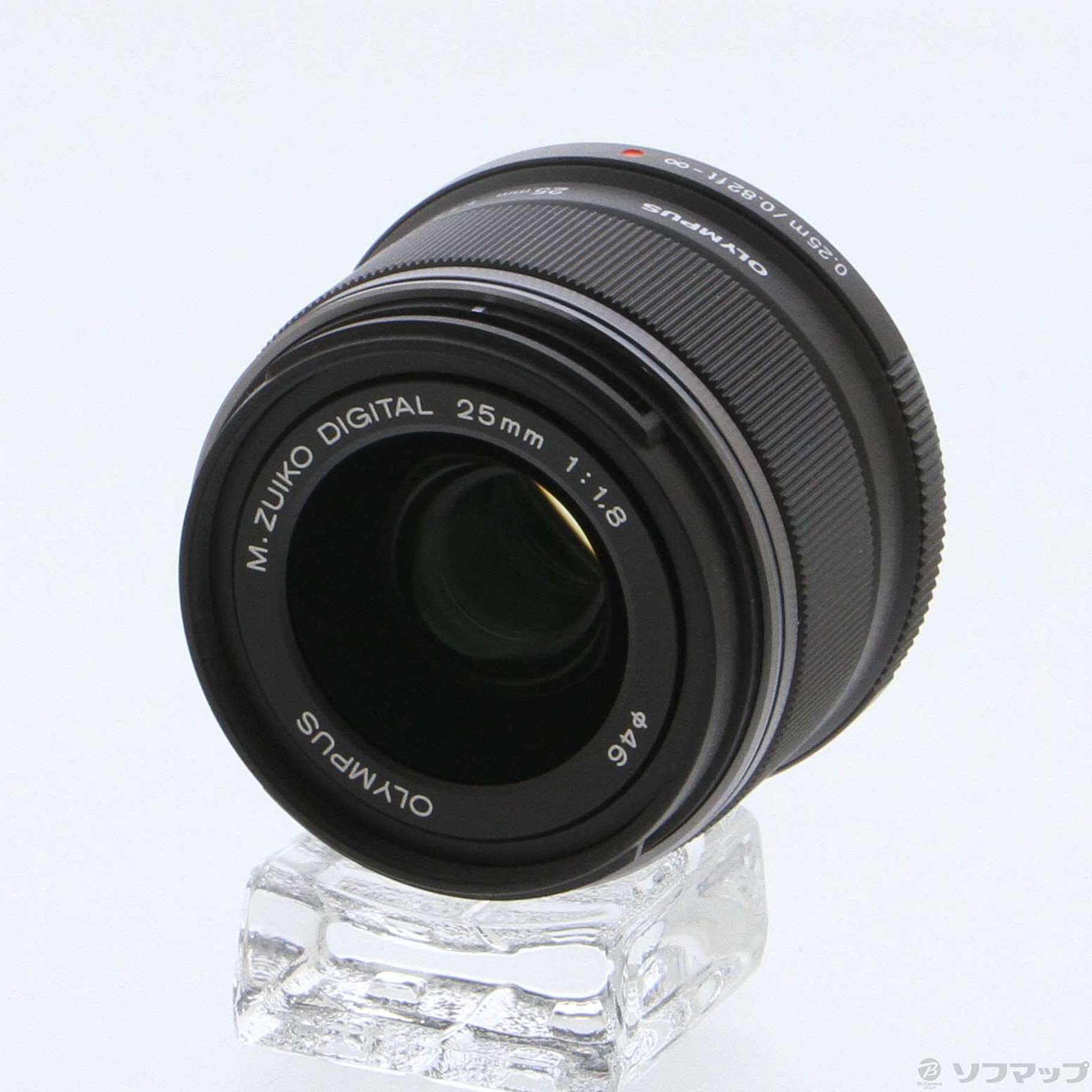 中古】M.ZUIKO DIGITAL 25mm F1.8 (ブラック) (μ4／3) [2133070685889