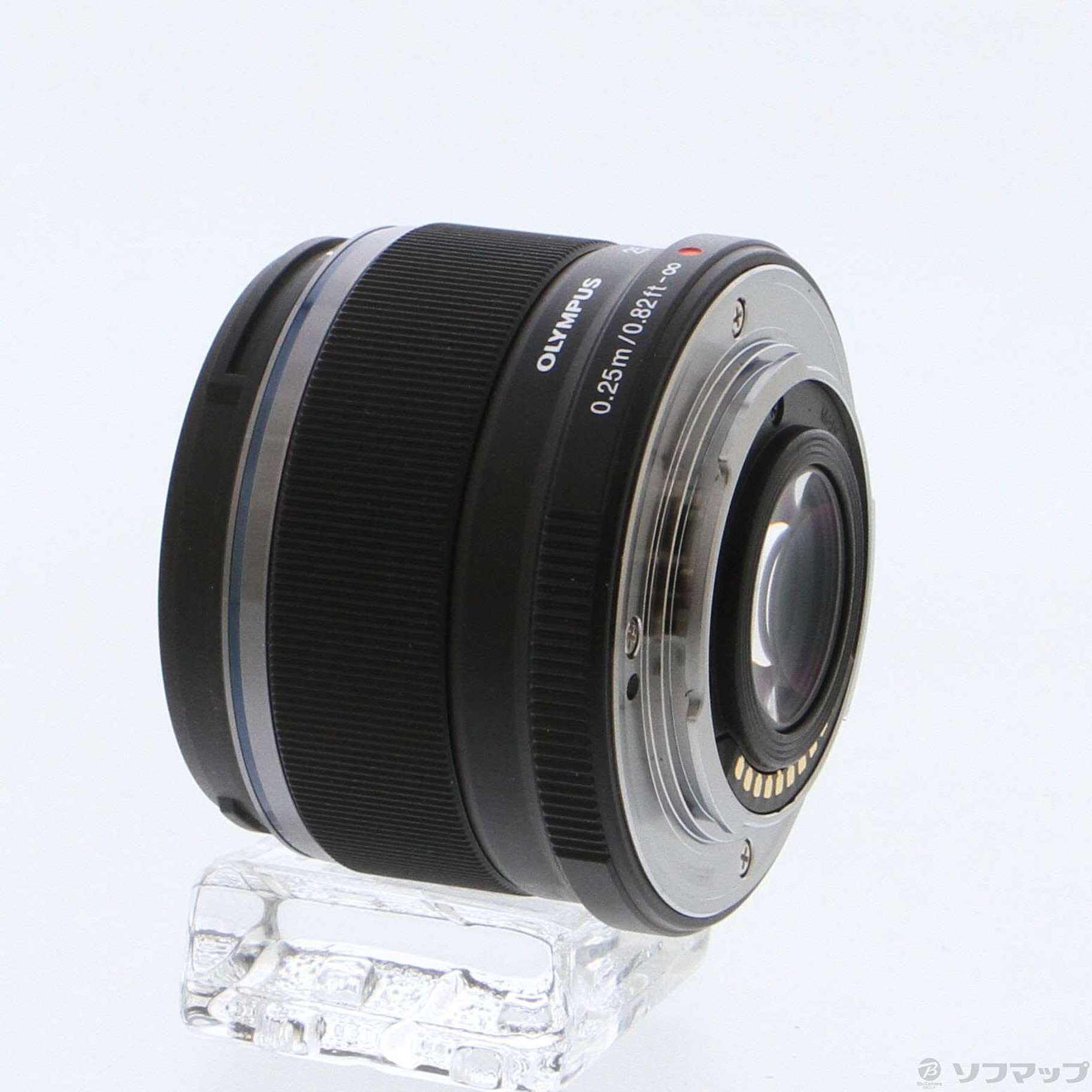 中古】M.ZUIKO DIGITAL 25mm F1.8 (ブラック) (μ4／3) [2133070685889