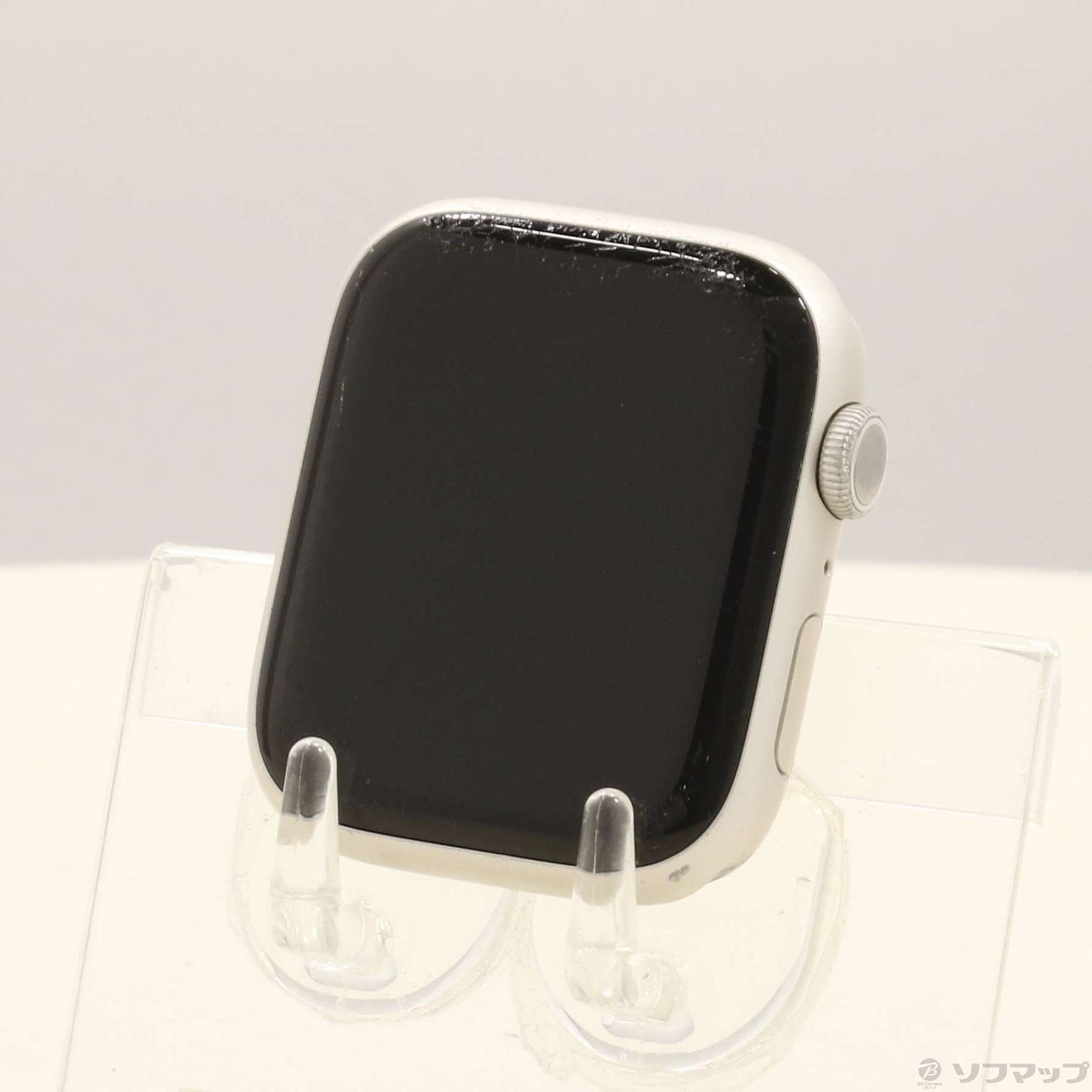 中古】Apple Watch Series 7 GPS 45mm スターライトアルミニウムケース 