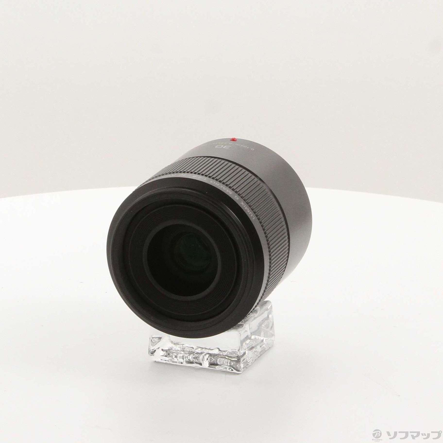 中古】LUMIX G MACRO 30mm F2.8 ASPH. MEGA OIS (H-HS030) (レンズ
