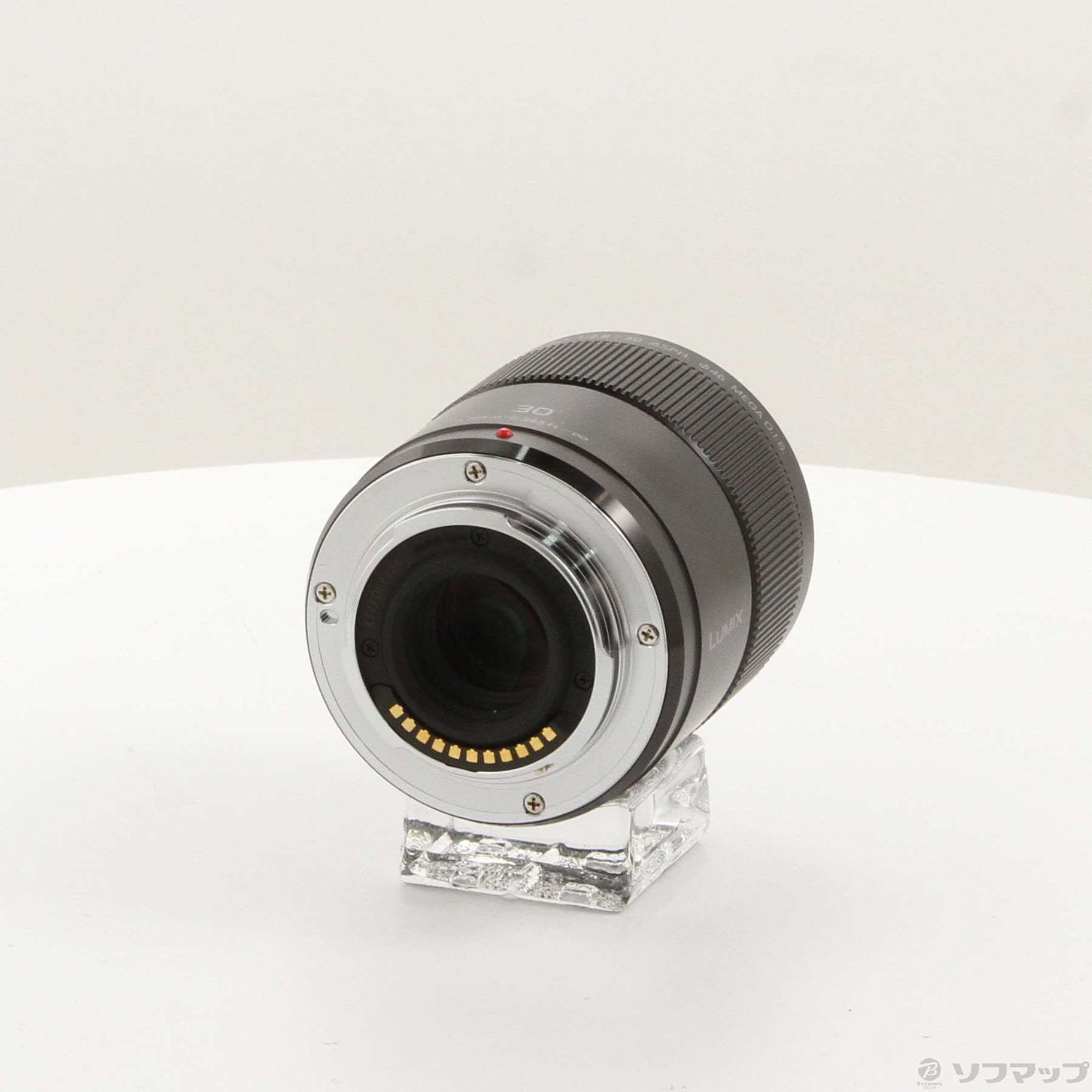 中古】LUMIX G MACRO 30mm F2.8 ASPH. MEGA OIS (H-HS030) (レンズ