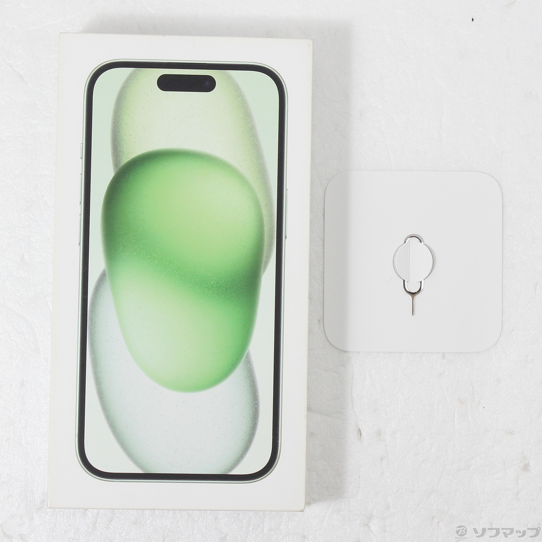 ● 美品 iPhone15 256GB グリーン MTMT3J/A SIMフリー iPhone 15 256GB - グリーン（SIMフリー）[整備済製品] - Apple（日本）