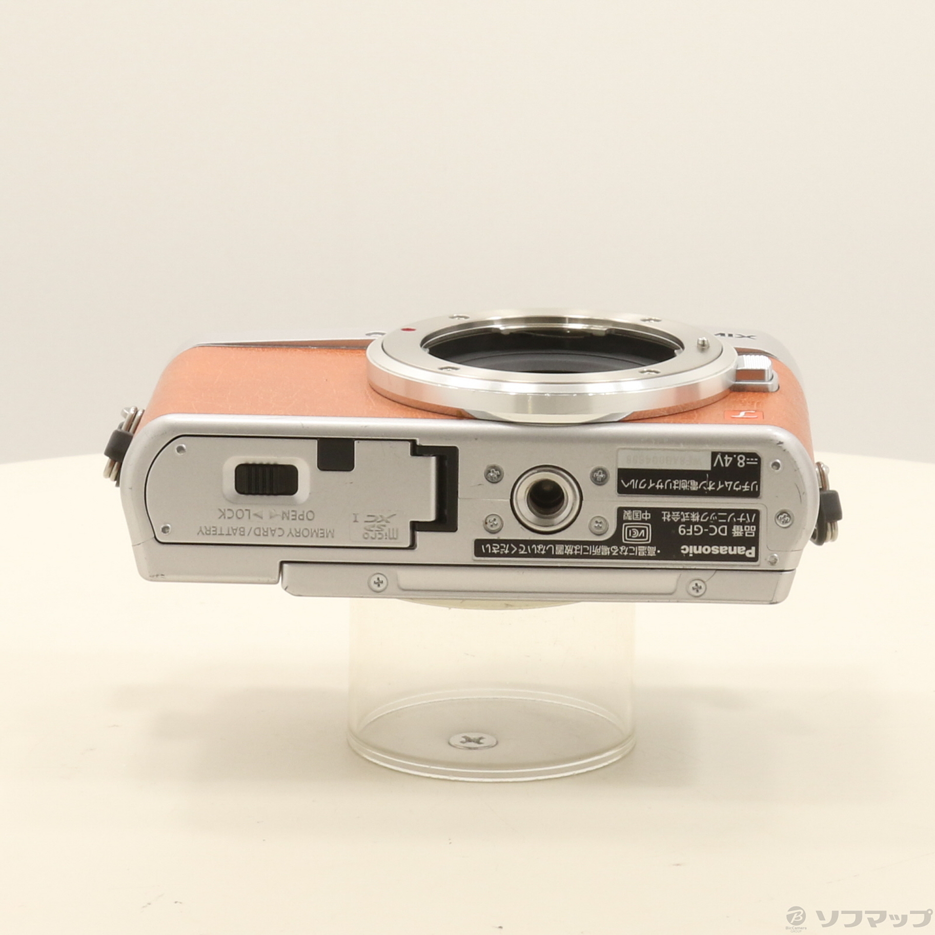 中古】LUMIX DC-GF9 オレンジ DC-GF9-D ボディ [2133070761552