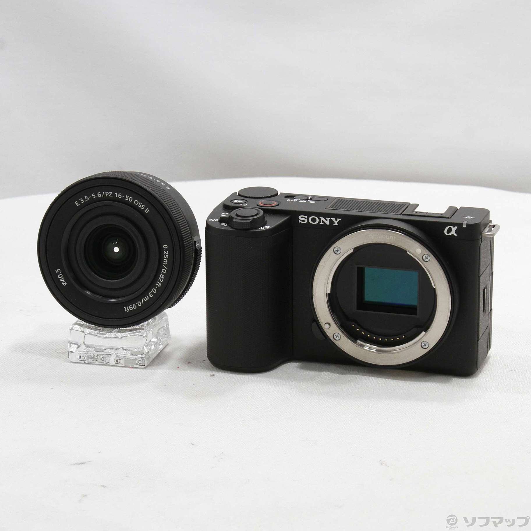 中古】VLOGCAM ZV-E10 II パワーズームレンズキット ブラック ZV