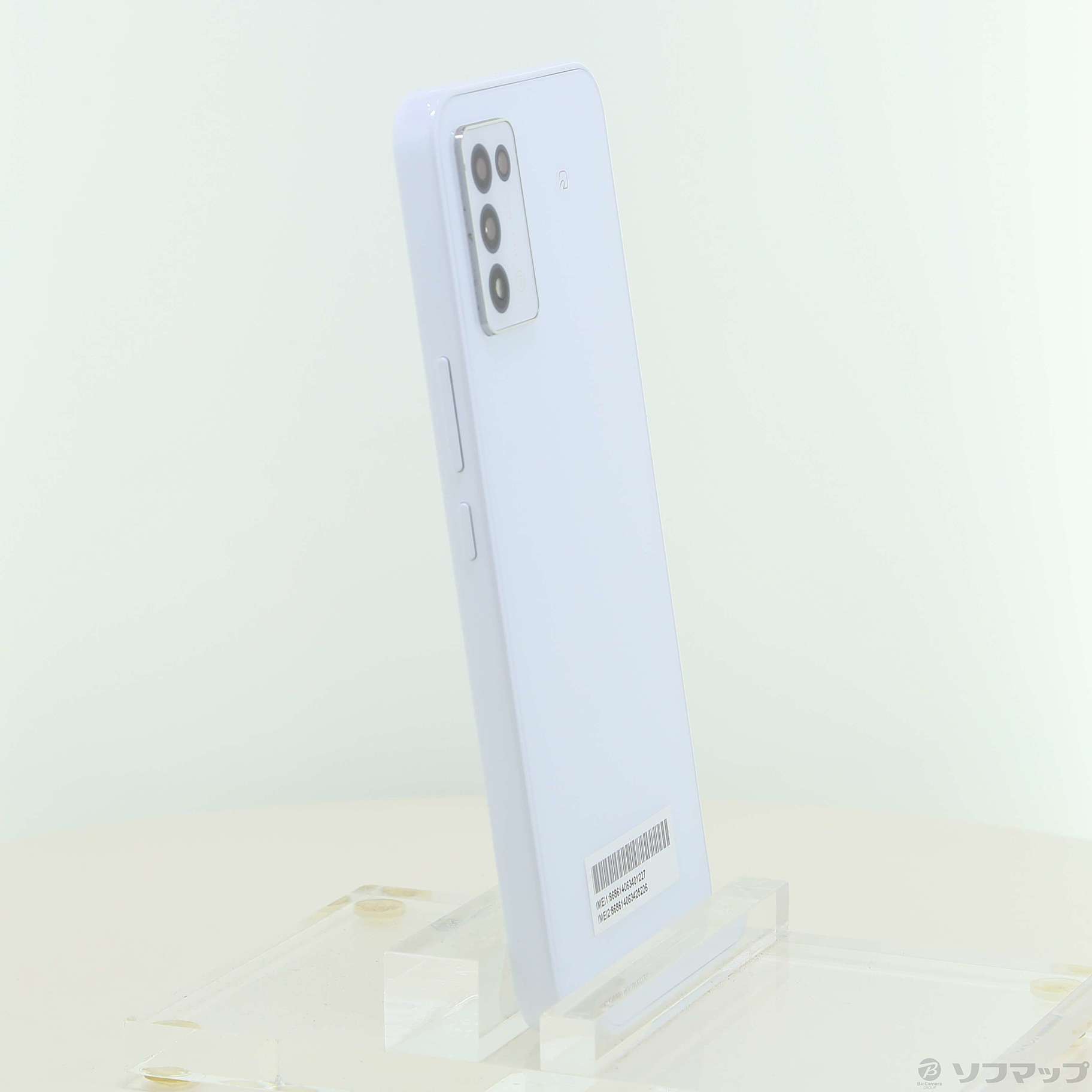 中古】Libero 5G III 64GB ホワイト ZESBY2 Y!mobile SIMフリー ［6.67