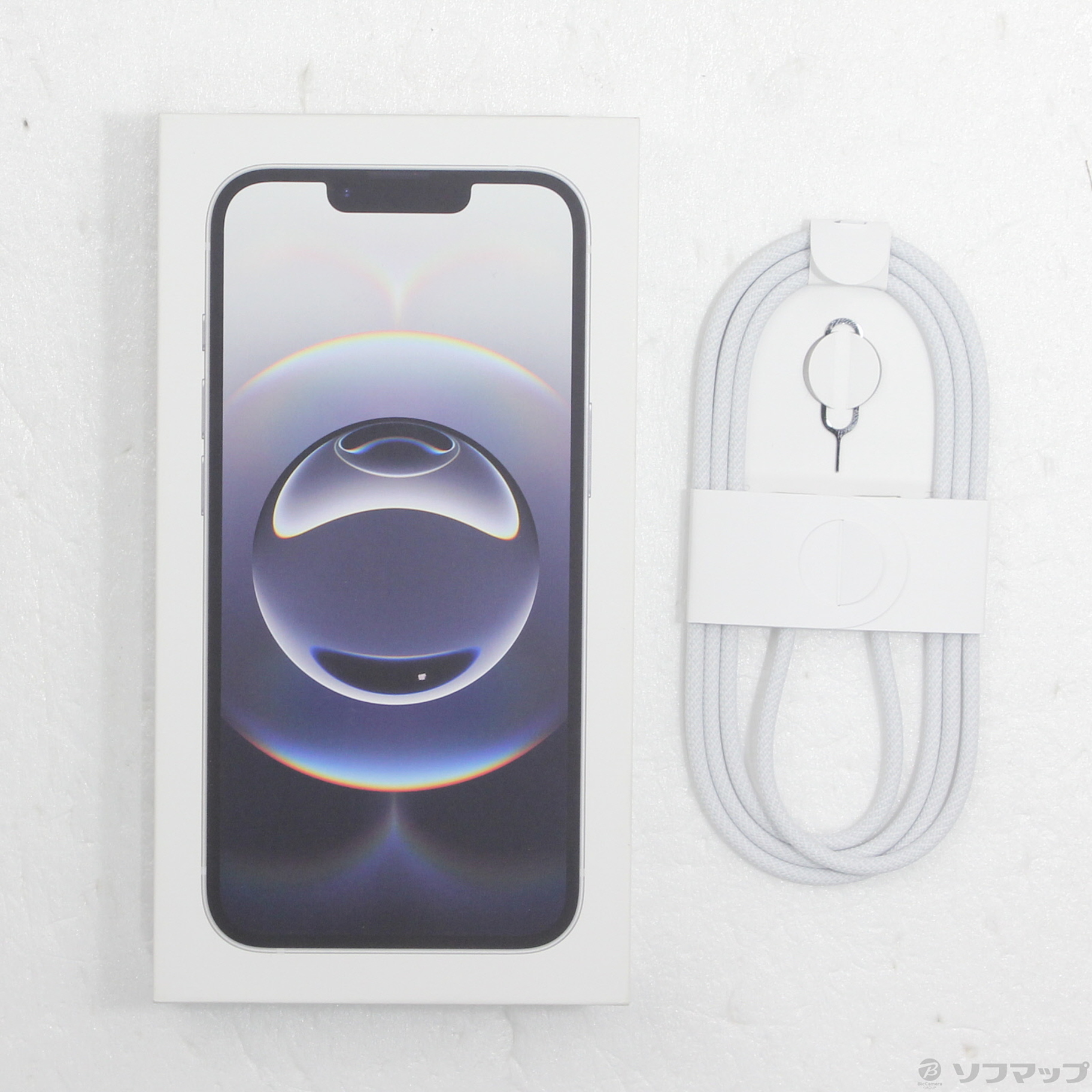 中古】iPhone16e 256GB ホワイト MD1W4J／A SIMフリー [2133070859822