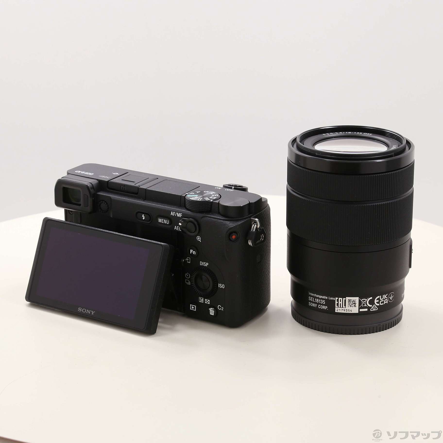 中古】α6400 ILCE-6400M 高倍率ズームレンズキット ブラック