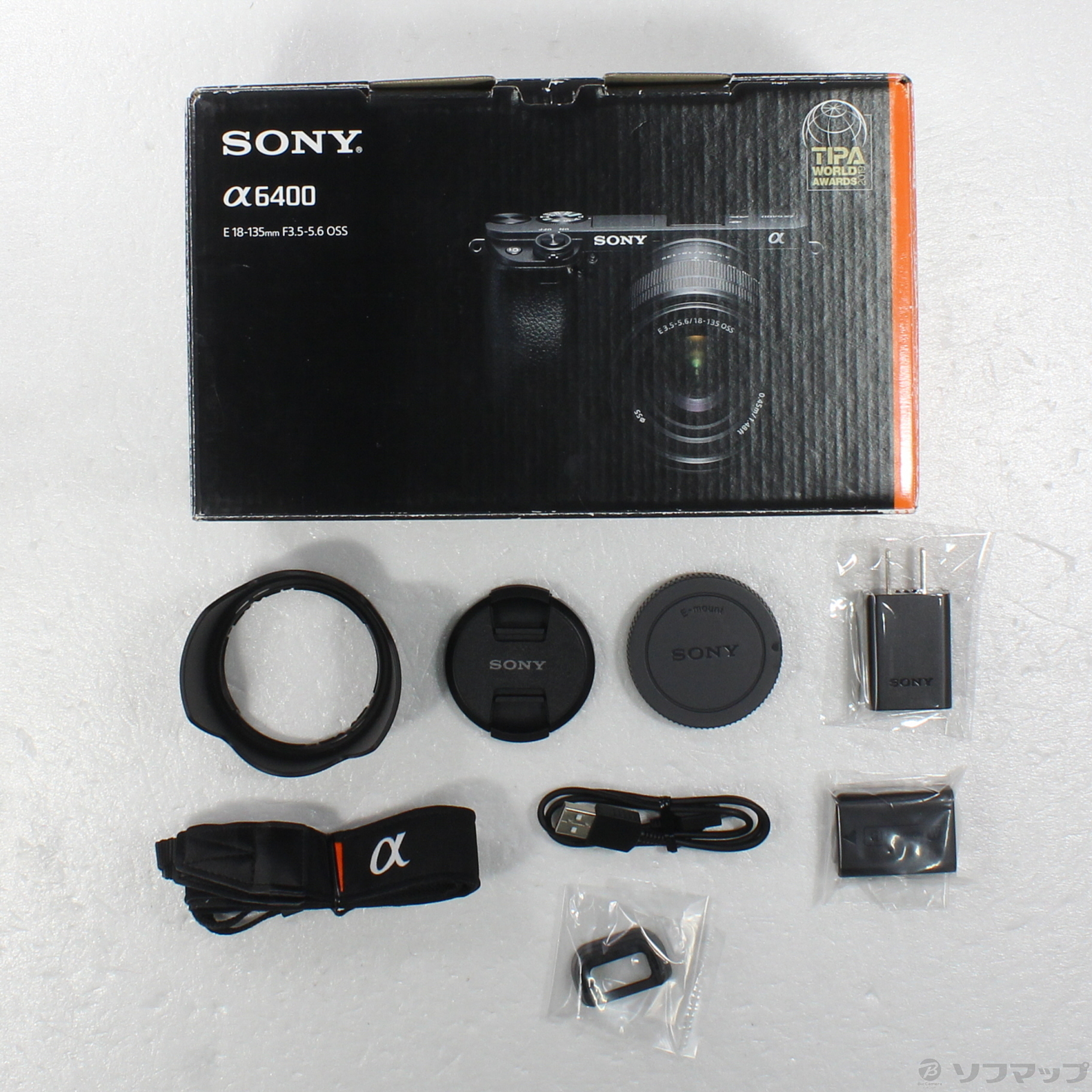 中古】期間特価対象品 α6400 ILCE-6400M 高倍率ズームレンズキット
