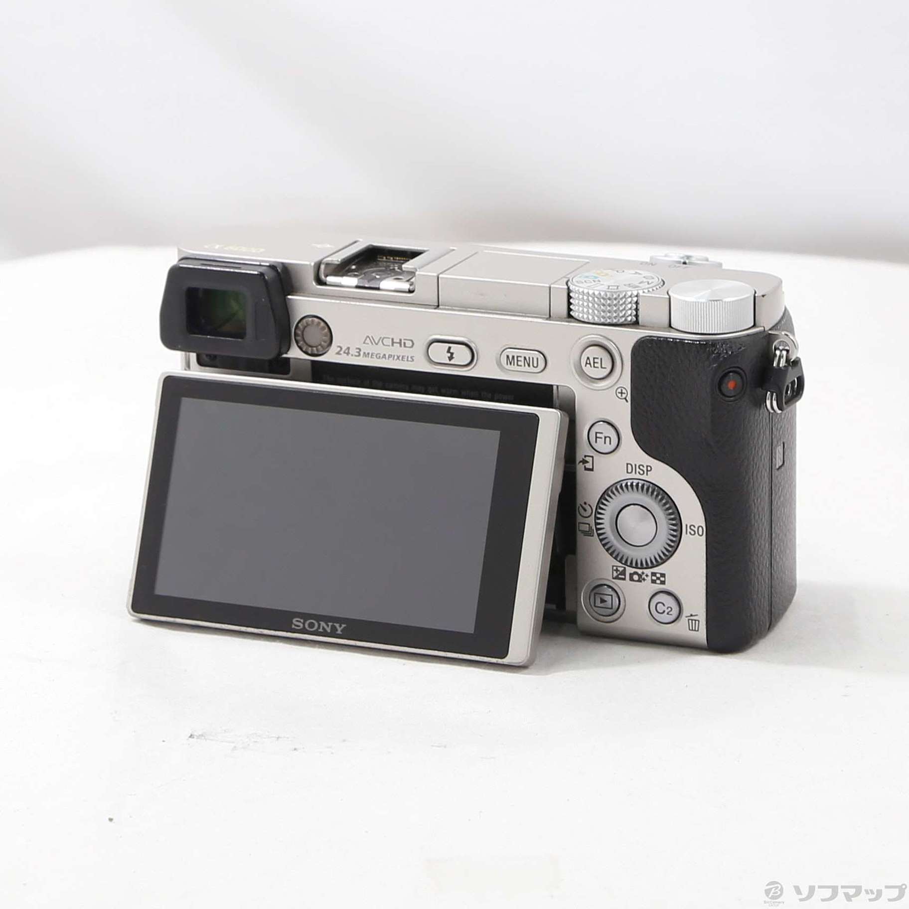 中古】期間特価対象品 α6000 ボディ シルバー ILCE-6000
