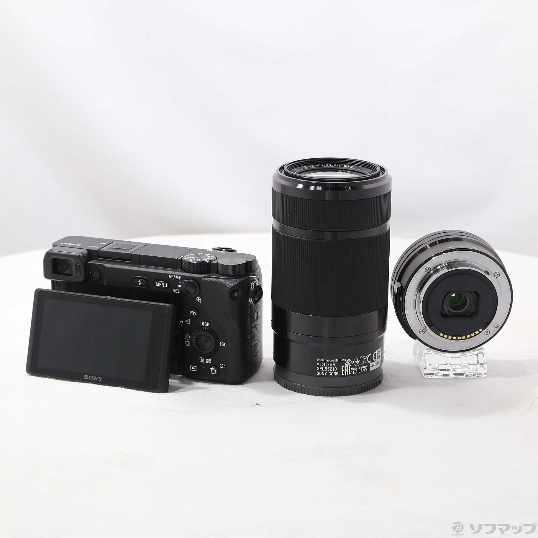 中古】期間特価対象品 α6400 ILCE-6400Y ダブルズームレンズキット