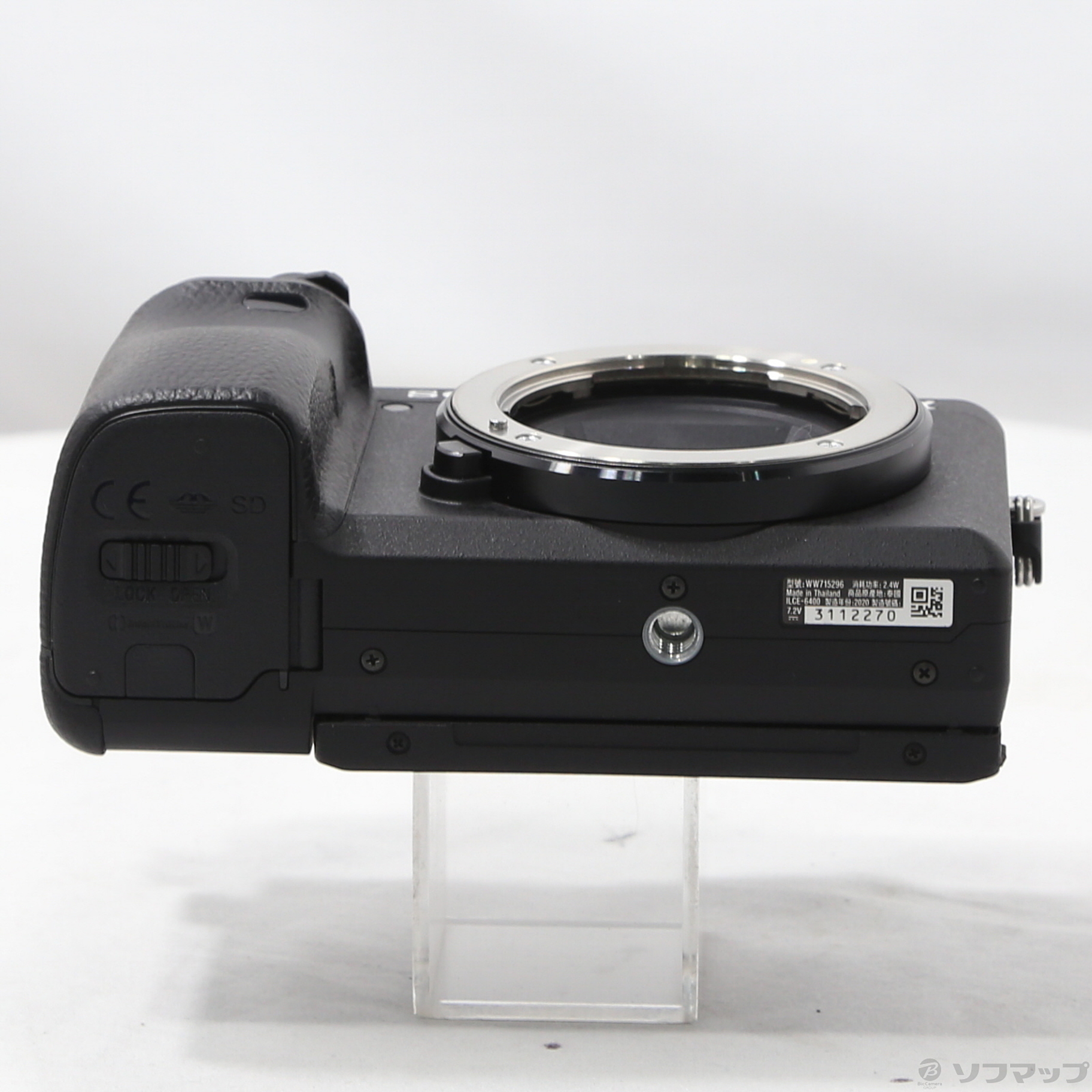中古】期間特価対象品 α6400 ILCE-6400Y ダブルズームレンズキット 中古】期間特価対象品 α6400 ILCE-6400Y ダブルズームレンズキット