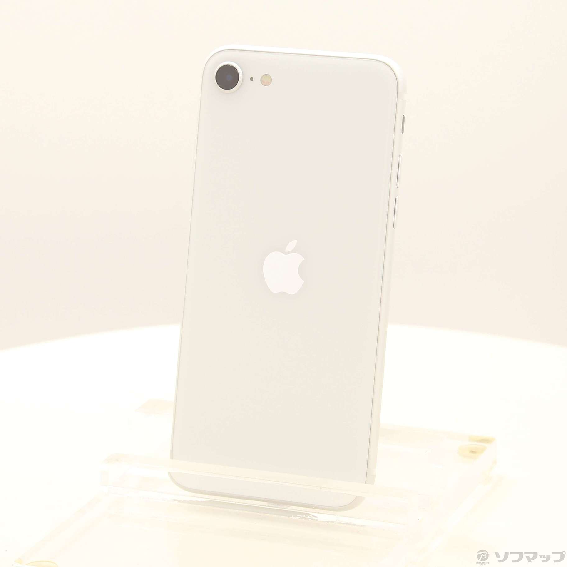 中古】iPhone SE 第2世代 128GB ホワイト MXD12J／A SIMフリー
