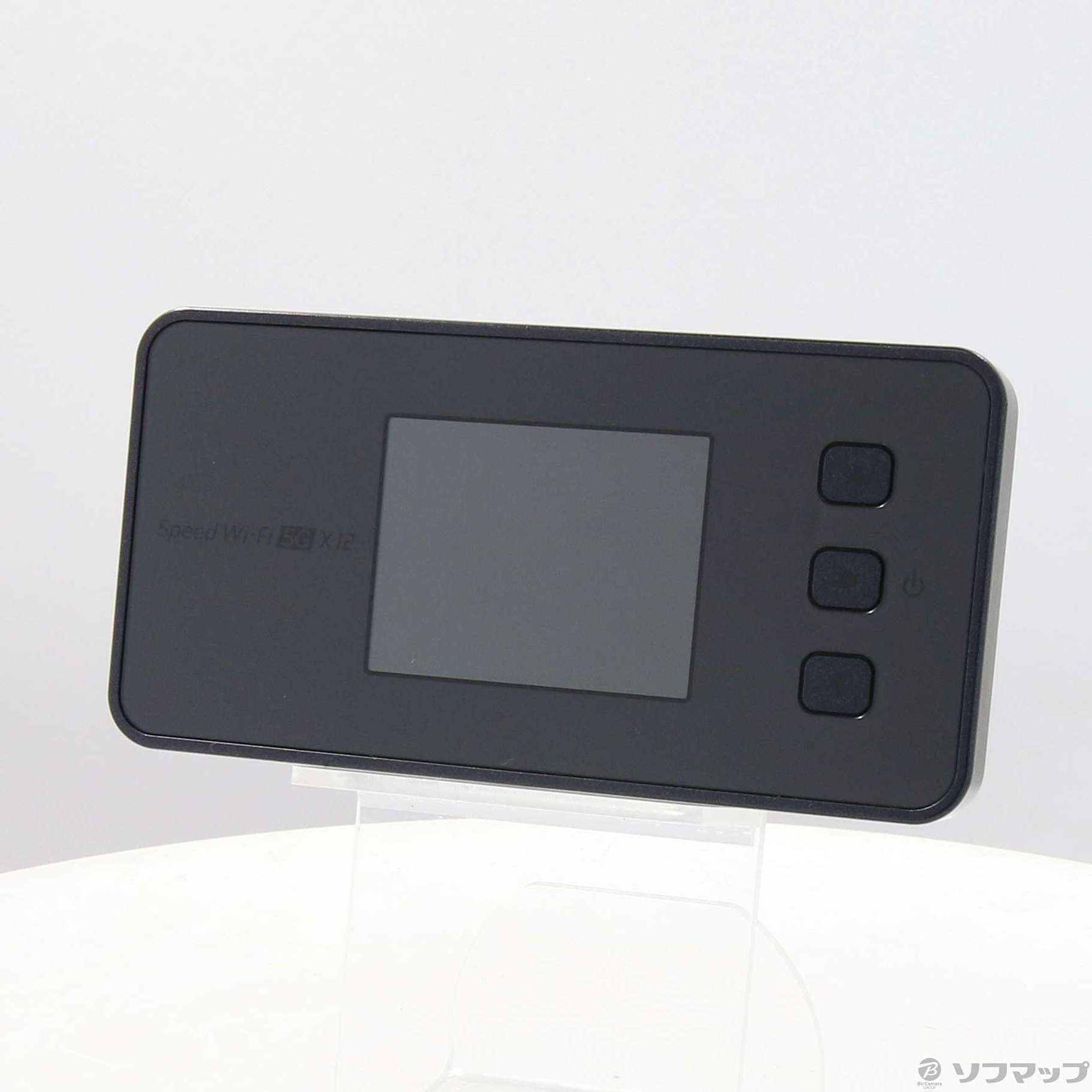 中古】Speed Wi-Fi 5G X12 NAR03SKU シャドーブラック SIMフリー 