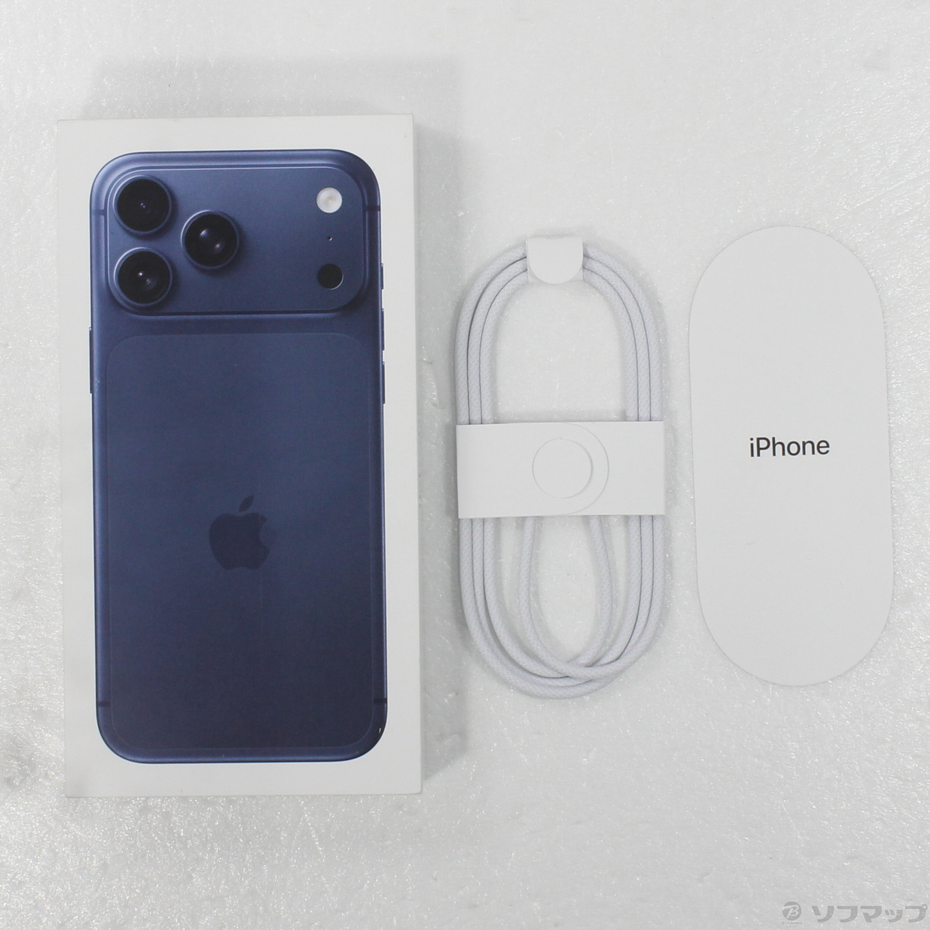 中古】iPhone17 Pro Max 256GB ディープブルー MFYA4J／A SIMフリー
