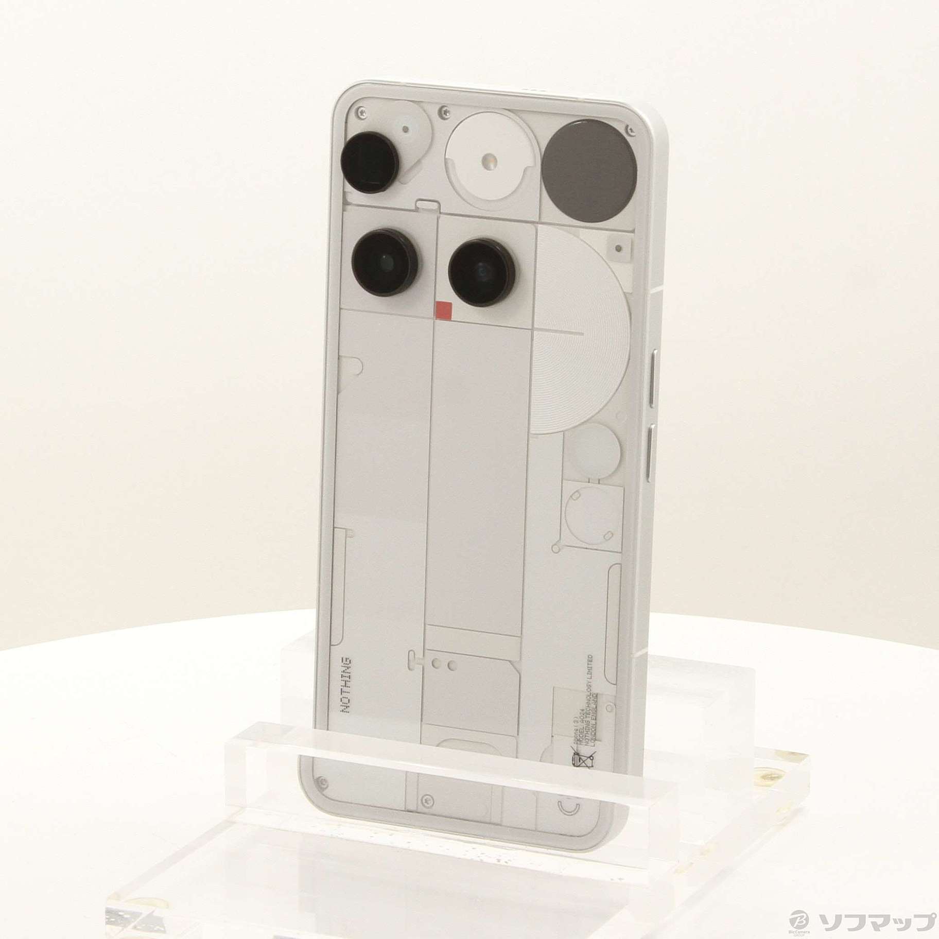 中古】Nothing Phone (3) 512GB ホワイト NP3512 SIMフリー
