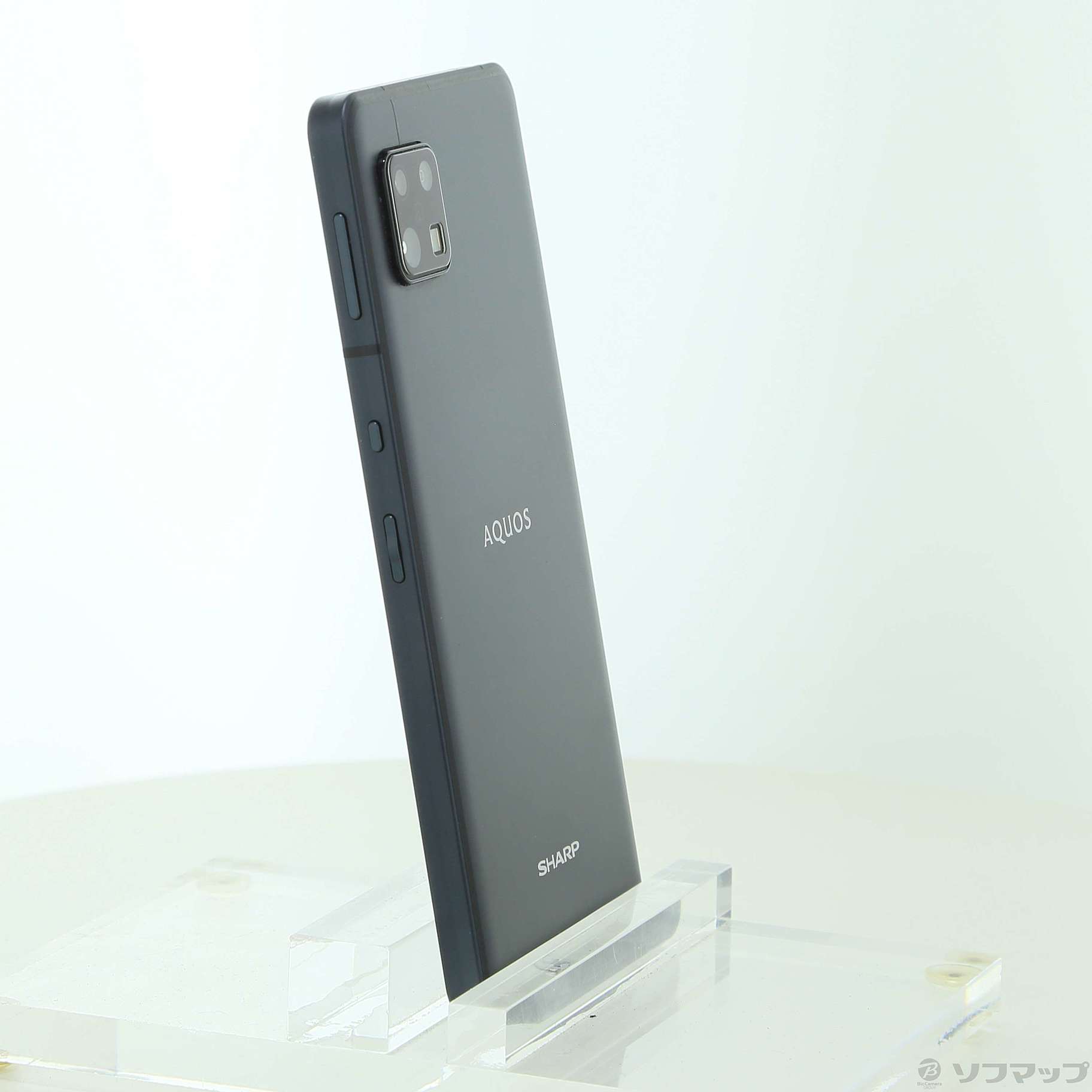 中古】AQUOS sense6 128GB ブラック SH-M19 SIMフリー [2133070990419