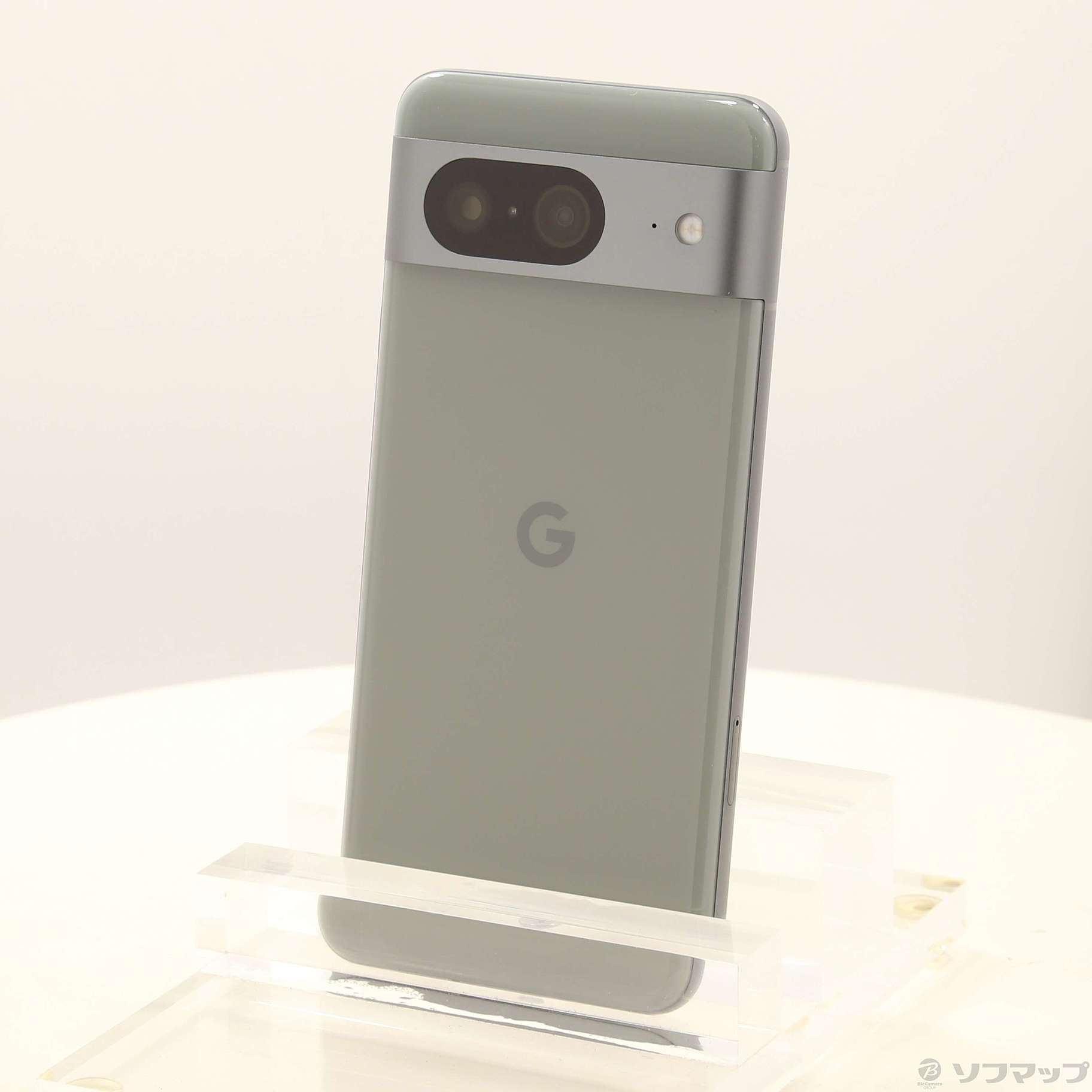 中古品〕 Google Pixel 8 128GB ヘーゼル GA048 au SIMフリー｜の通販