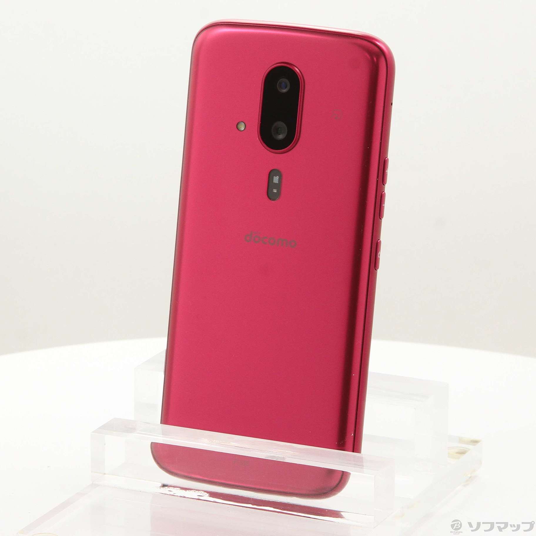 中古】らくらくスマートフォン 128GB ピンク F-53E docomo SIMフリー