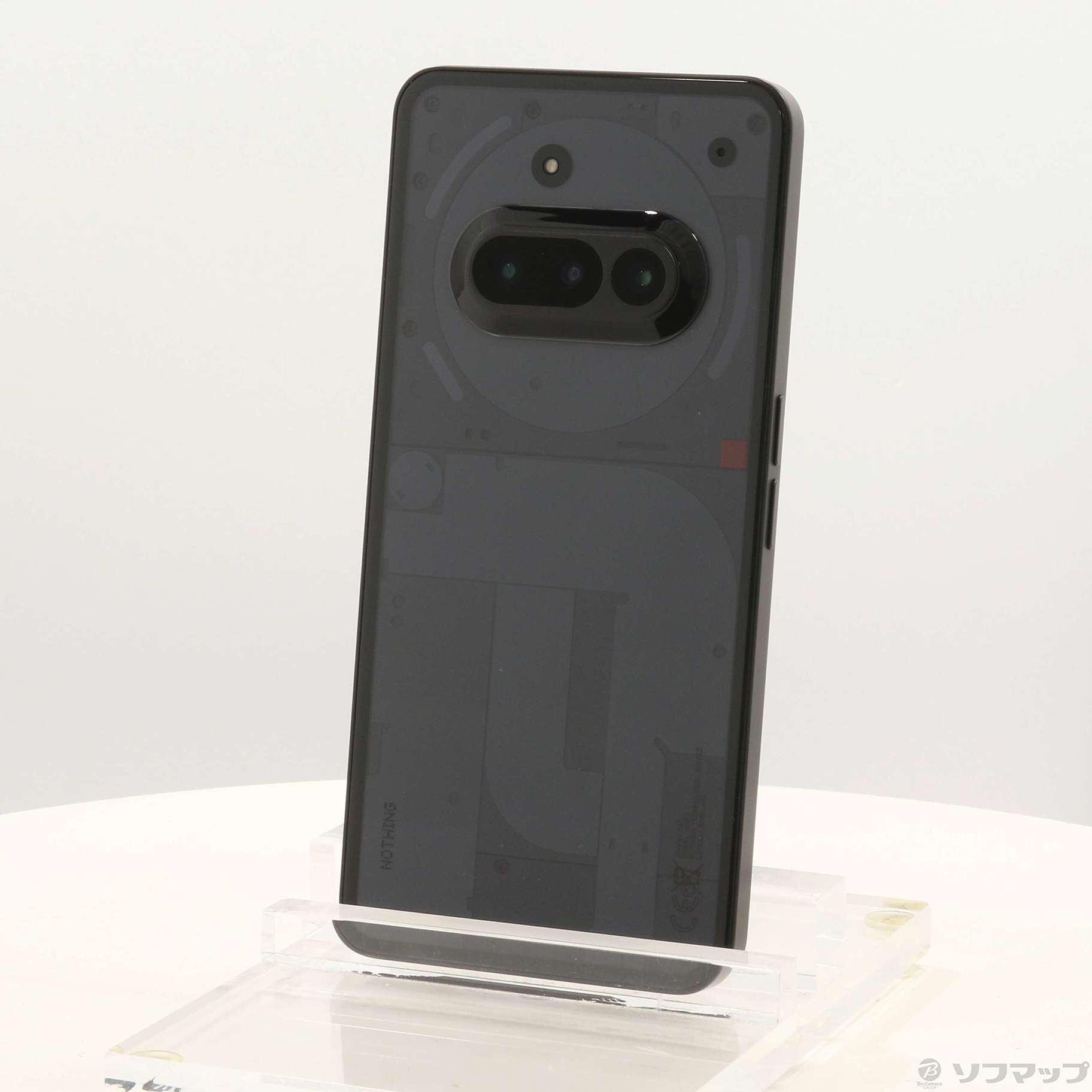 中古】Phone (3a) 128GB ブラック A10400154 SIMフリー [2133071013773 