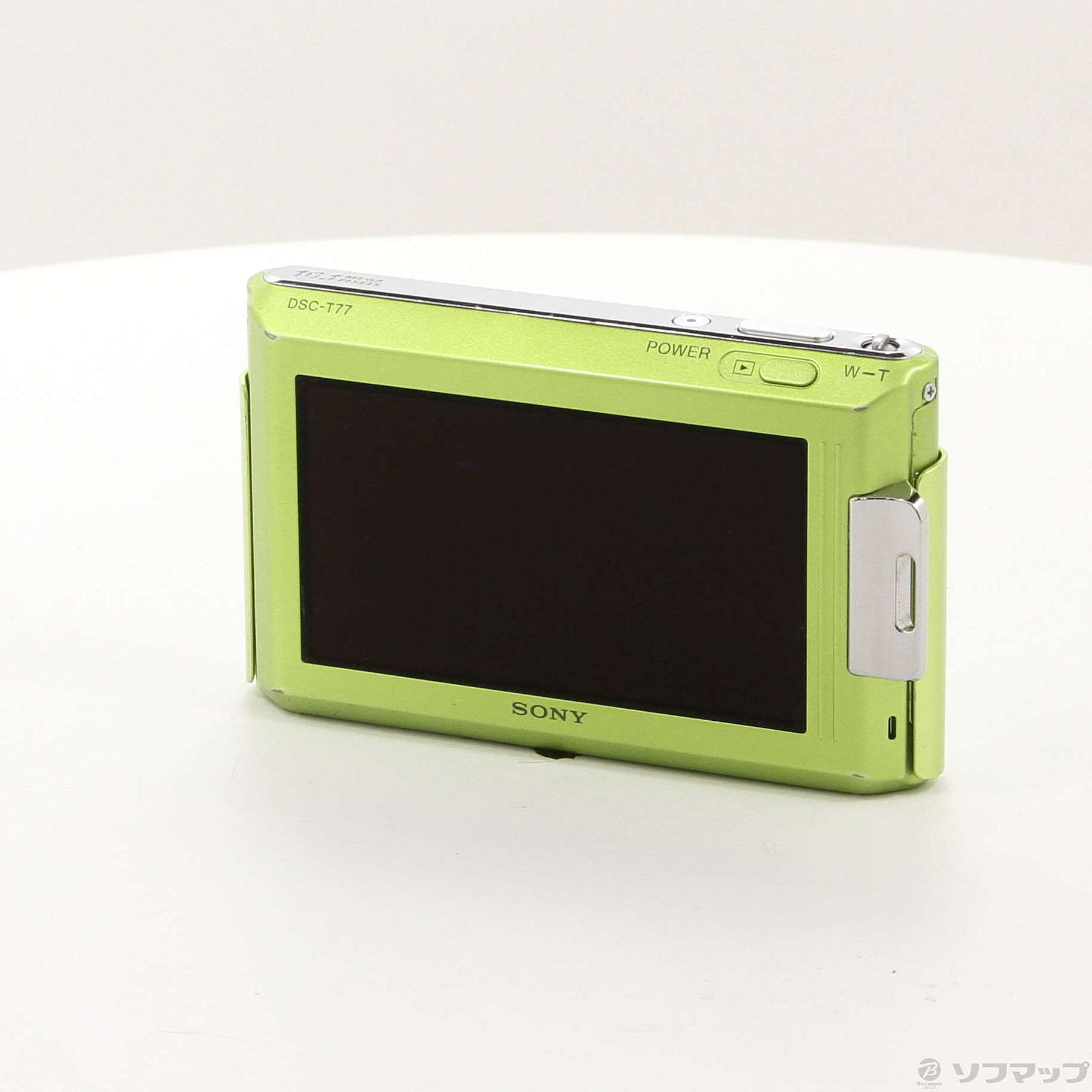中古】CYBERSHOT DSC-T77 G (1010万画素／4倍ズーム／グリーン